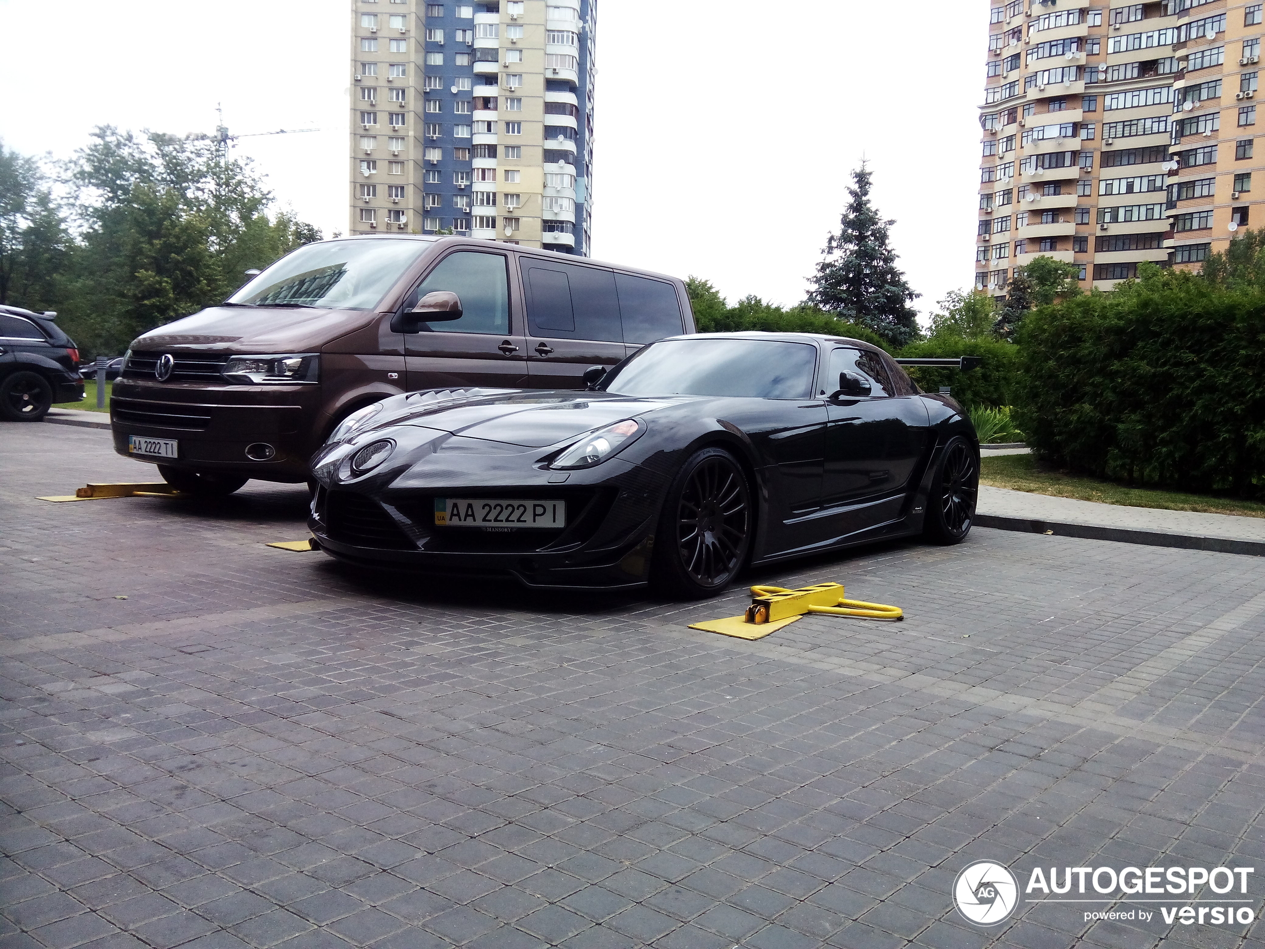 Die Mansory crew taucht in Kiev auf