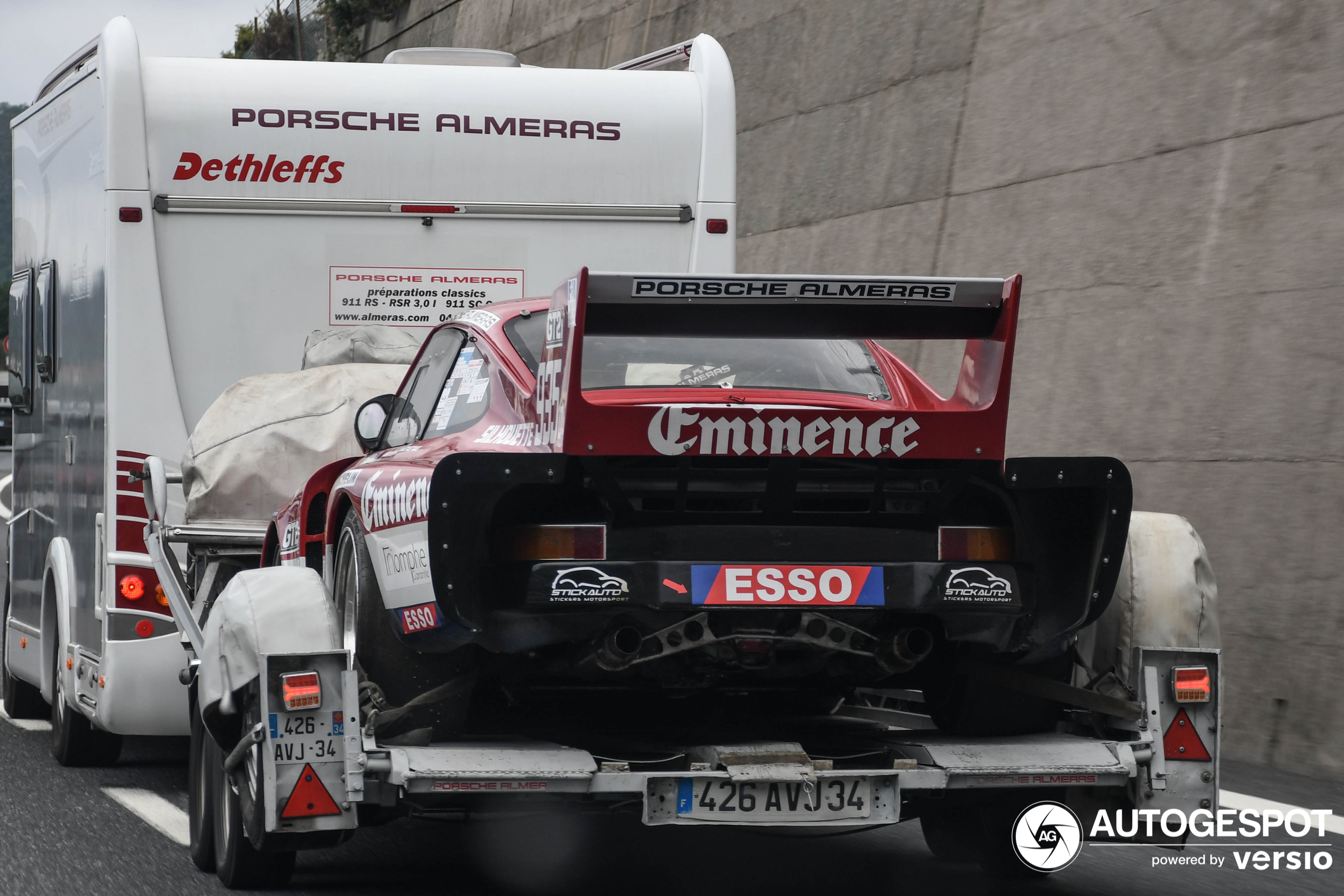 Porsche 935 A4 Silhouette Alméras