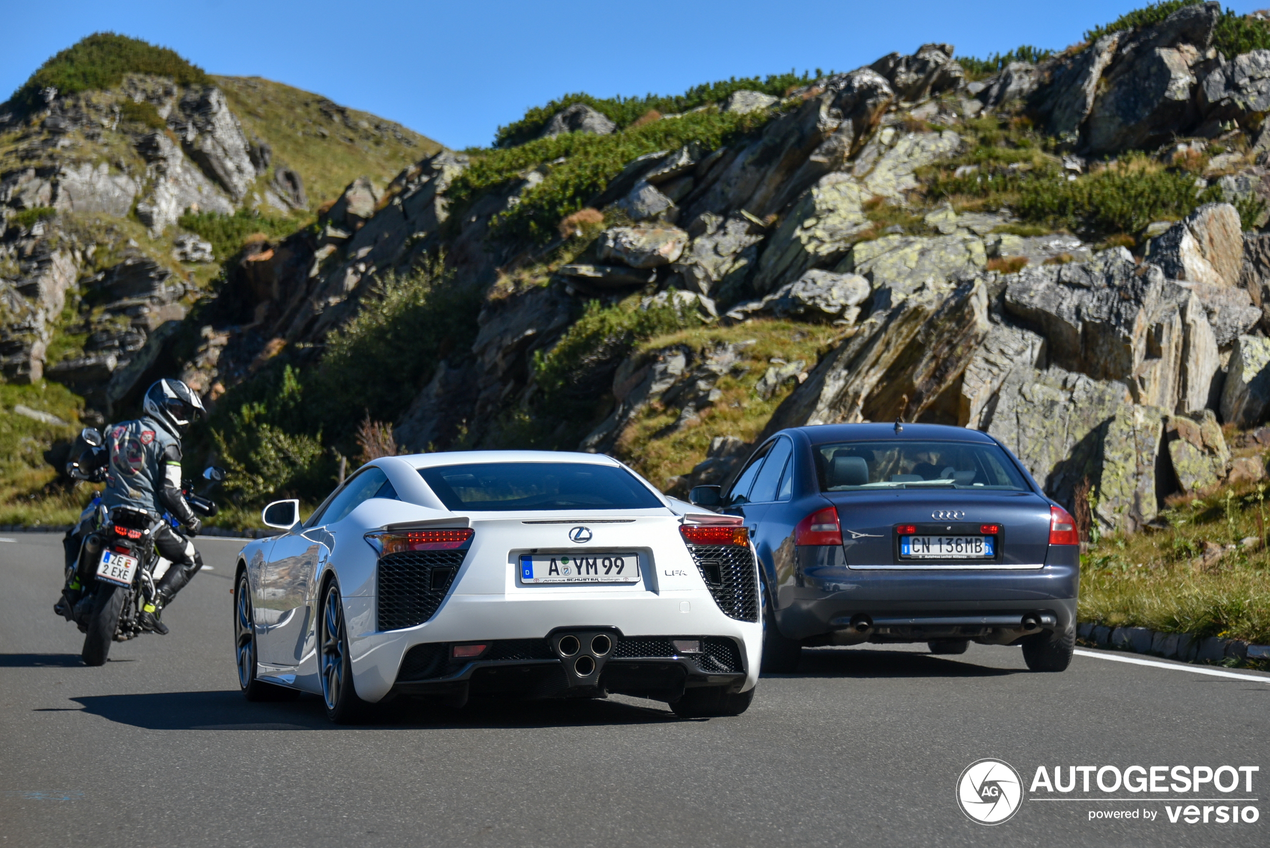 A Breathtaking LFA Conquers the Grossglockner