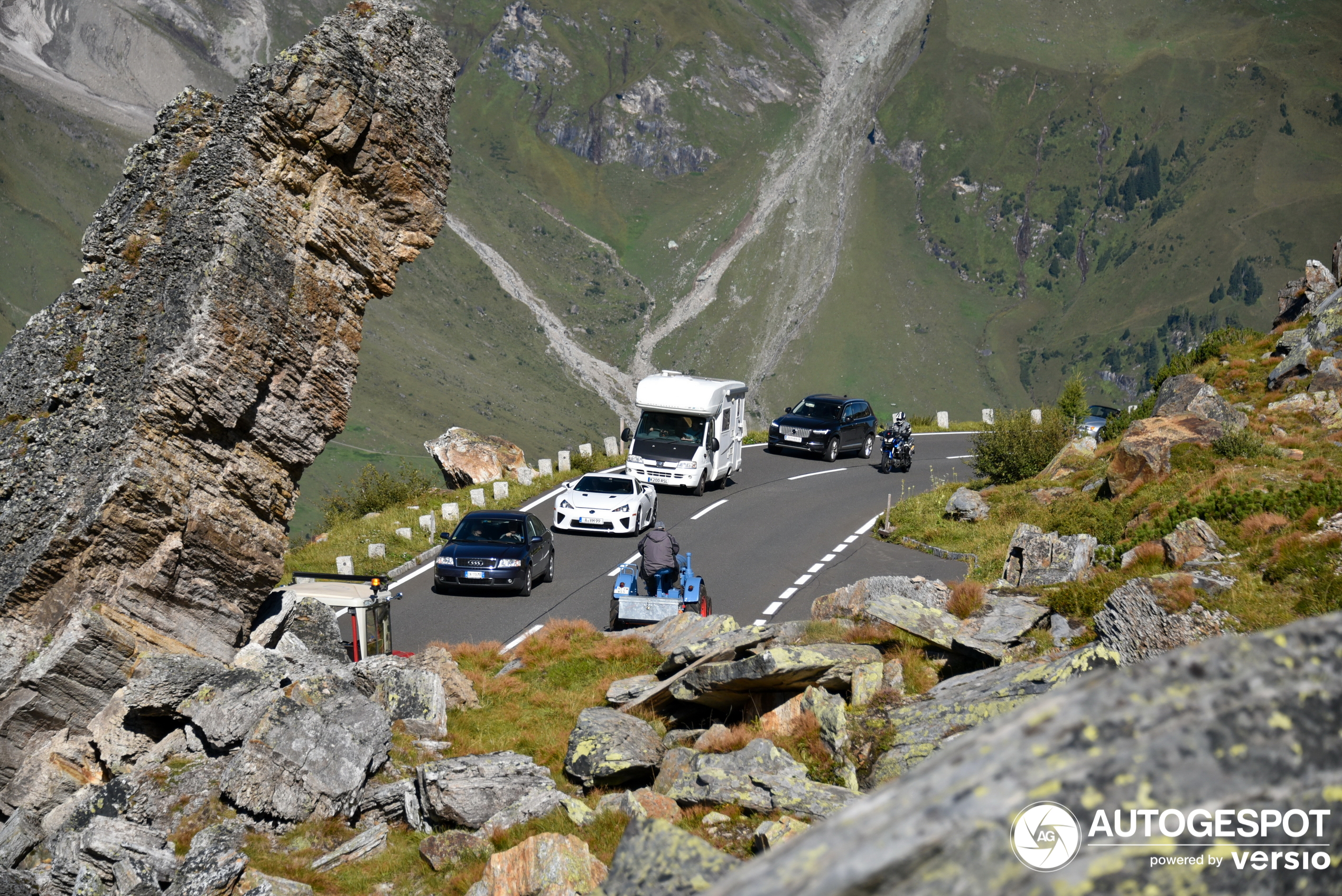 A Breathtaking LFA Conquers the Grossglockner