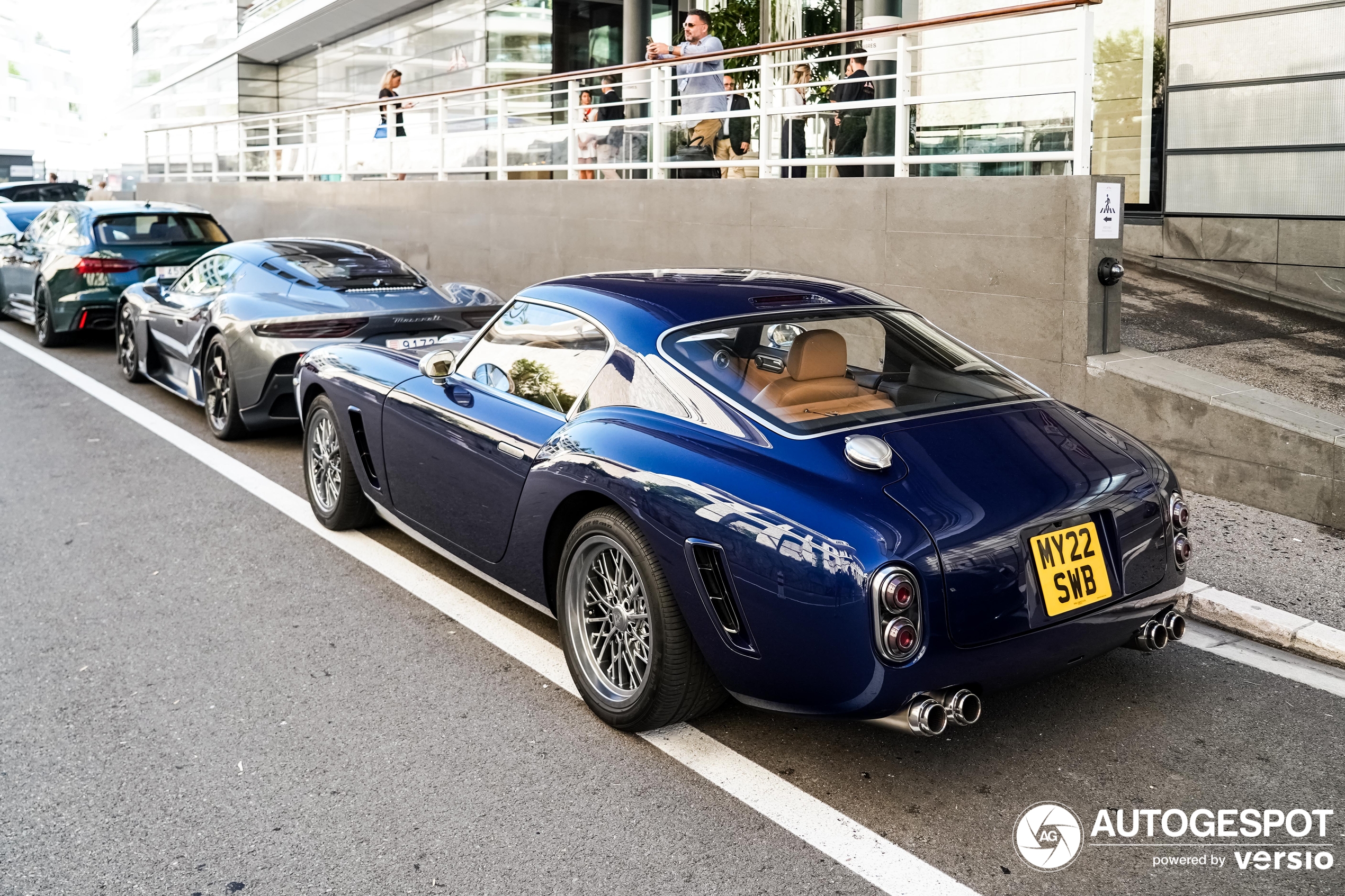 A new Restomod car shows up in Monaco