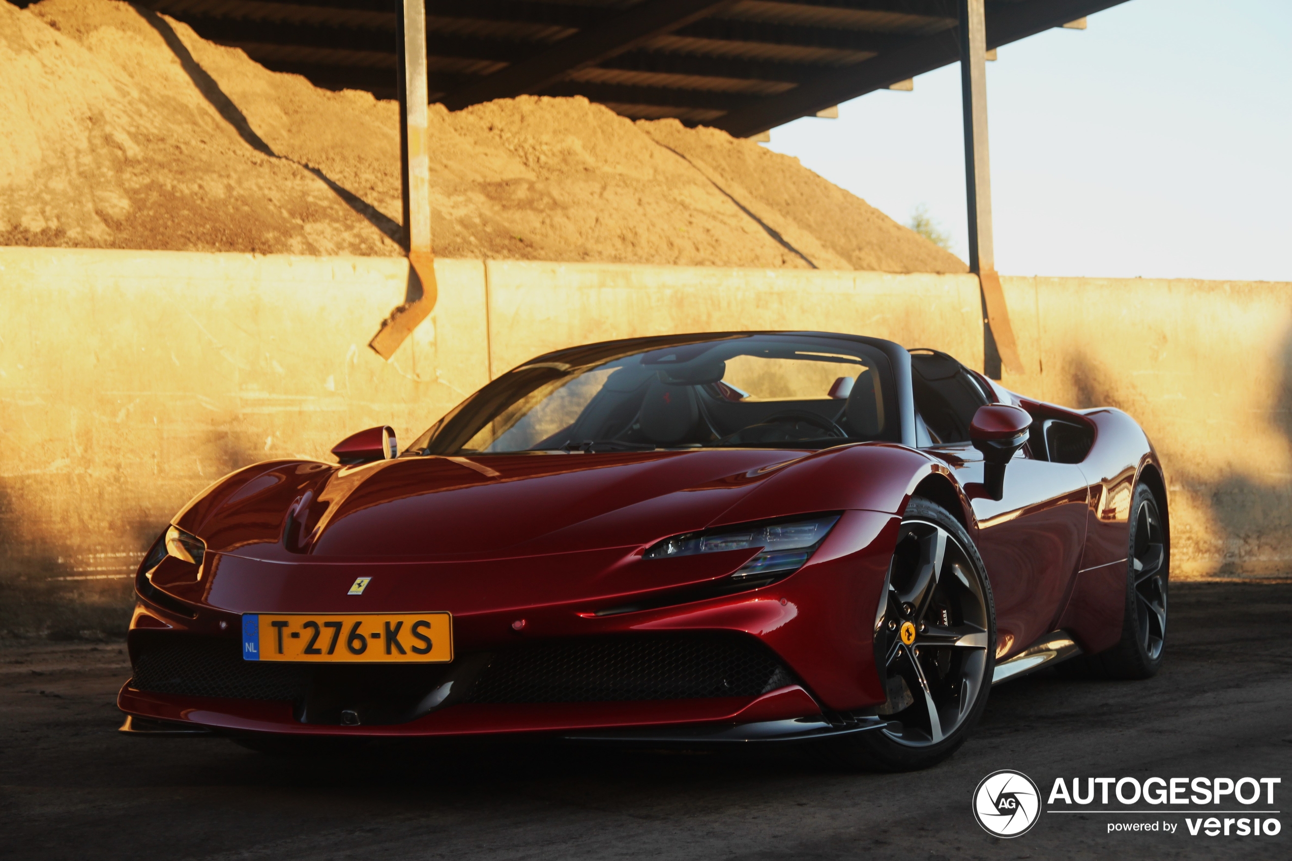 Fotoshoot van Ferrari SF90 Spider doet droom uitkomen