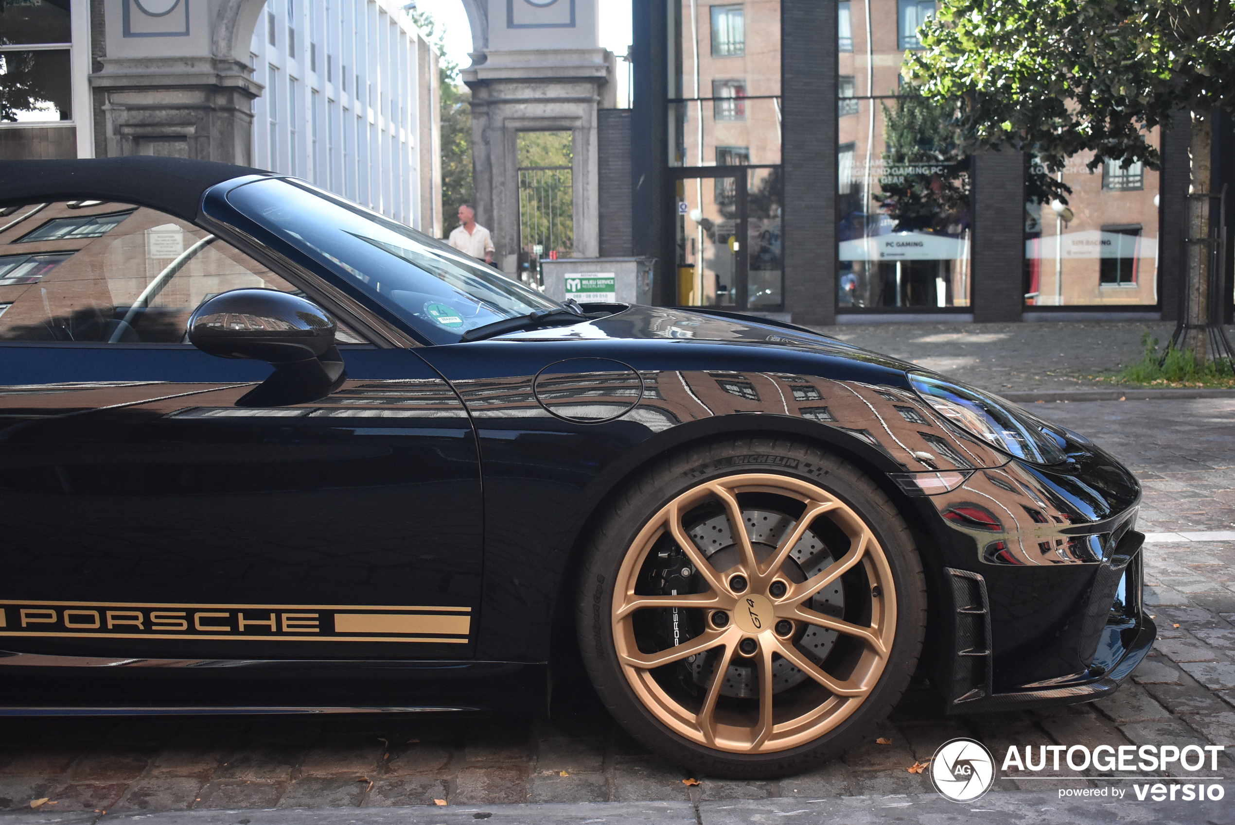 デュポン Porsche 987 / 981 / 718 D03-R Wheel Package (Gloss Black)