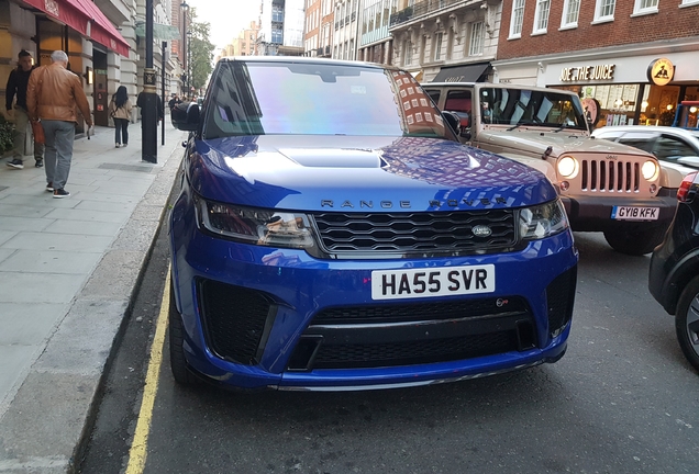 Land Rover Range Rover Sport SVR 2018