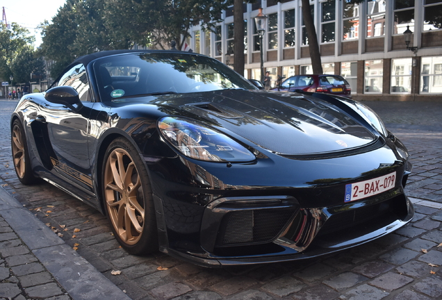 Porsche 718 Spyder Black Carbon Edition 1 Of 3