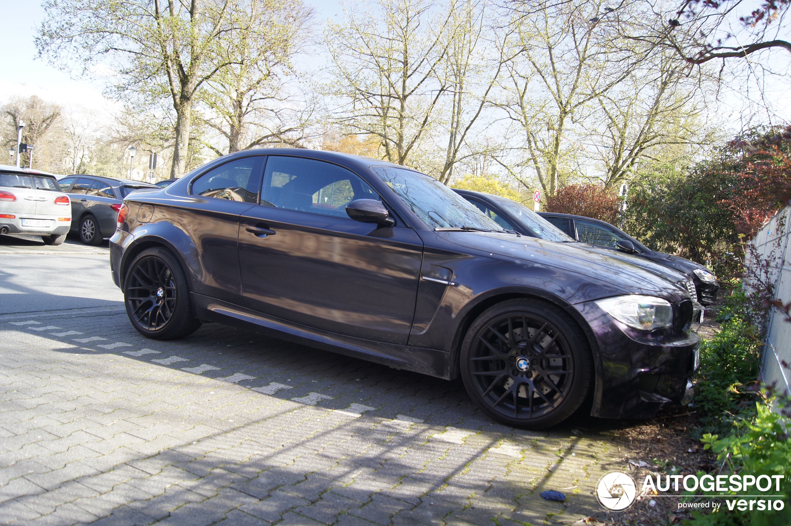 BMW 1 Series M Coupe is a Black Beast in China