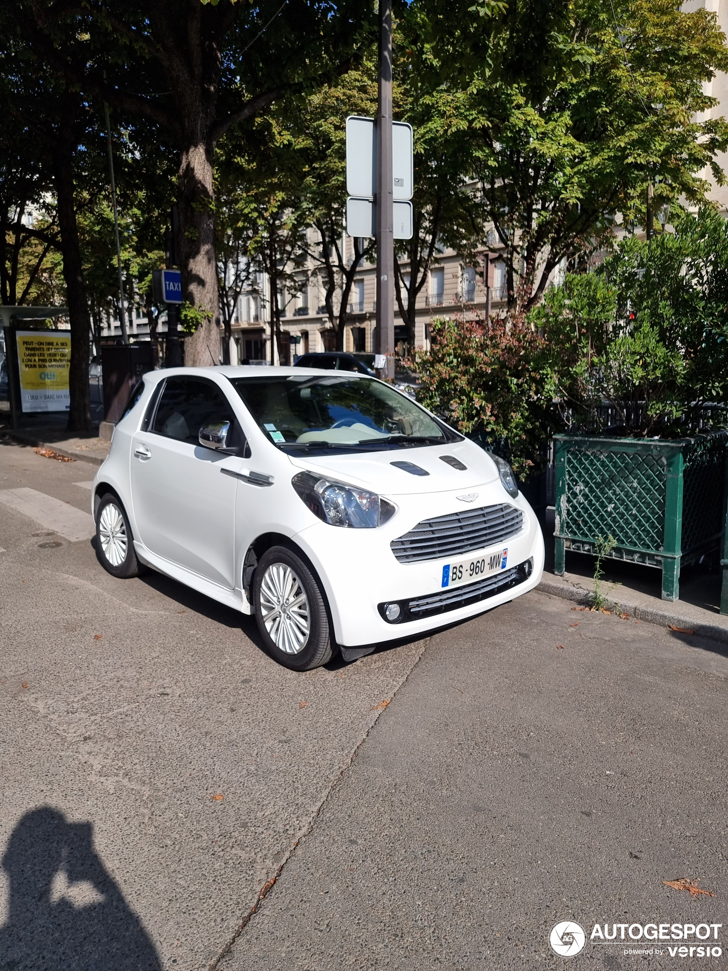 Aston Martin Cygnet Launch Edition White