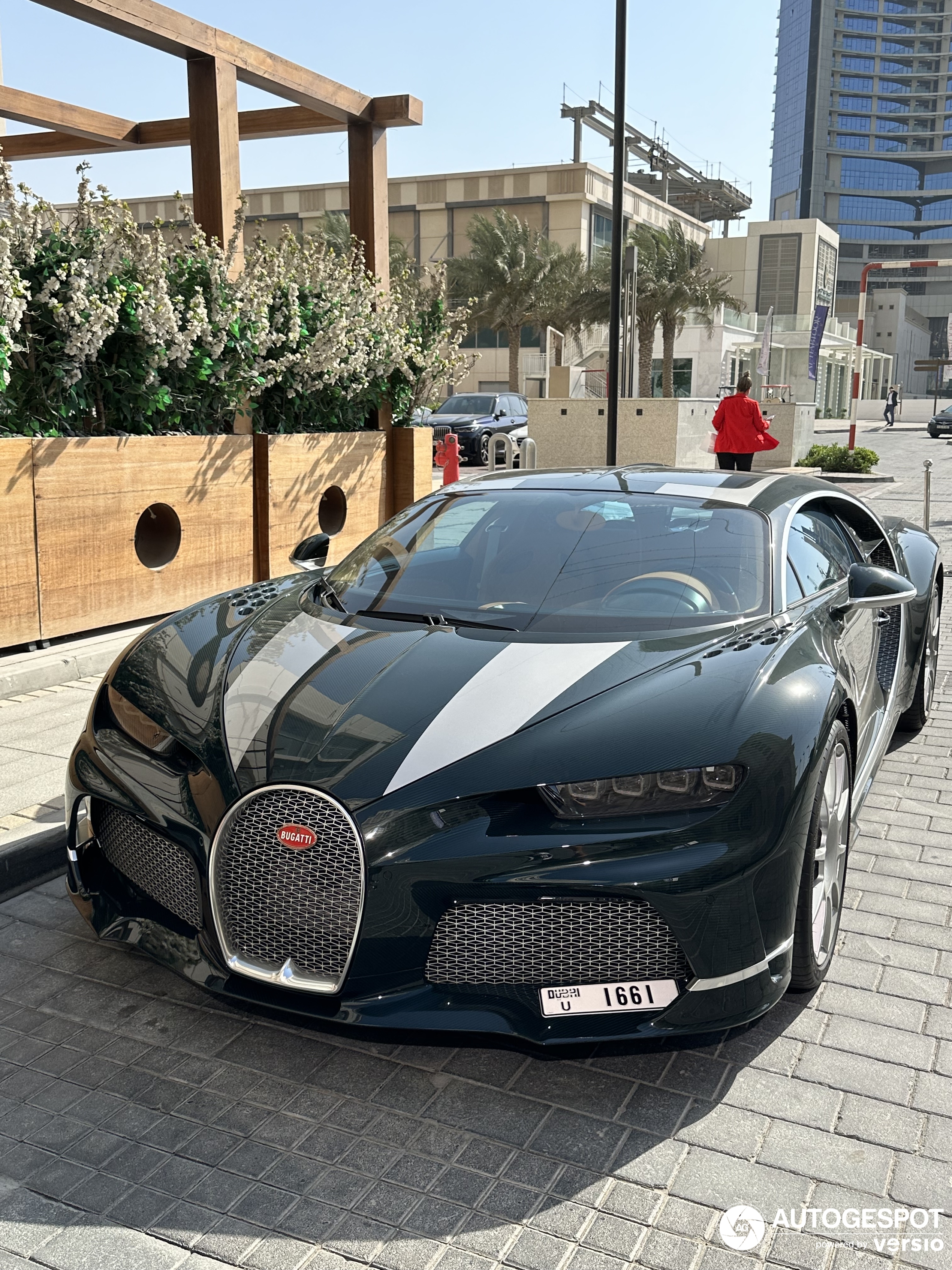 The Enigmatic Chiron Super Sport Emerges in Dubai