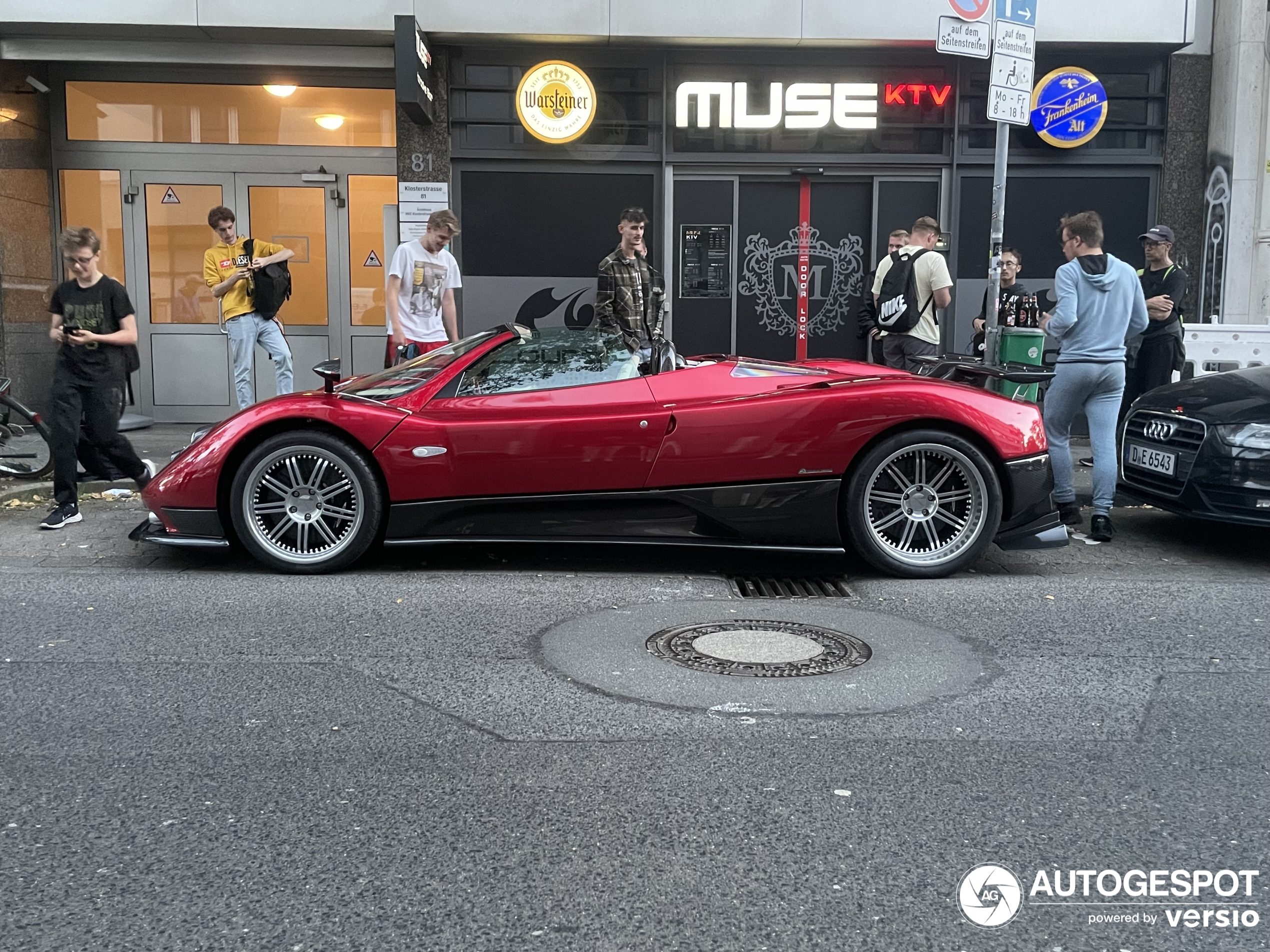 Once again, we spot a Zonda appearing in Düsseldorf.