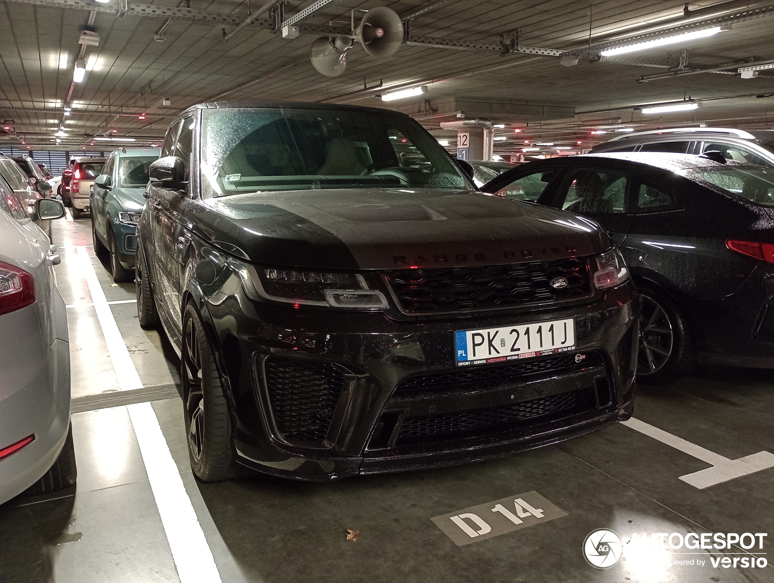 Land Rover Range Rover Sport SVR 2018