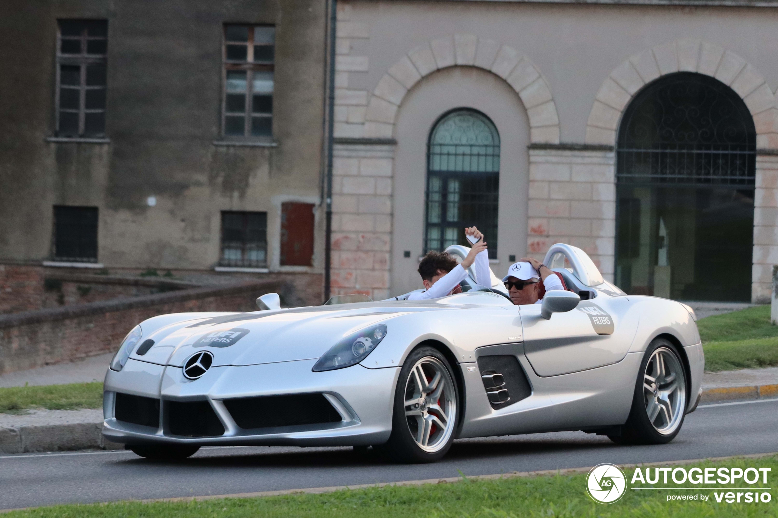 Ein weiteres Highlight aus Italien: Der Mercedes-Benz SLR McLaren Stirling Moss