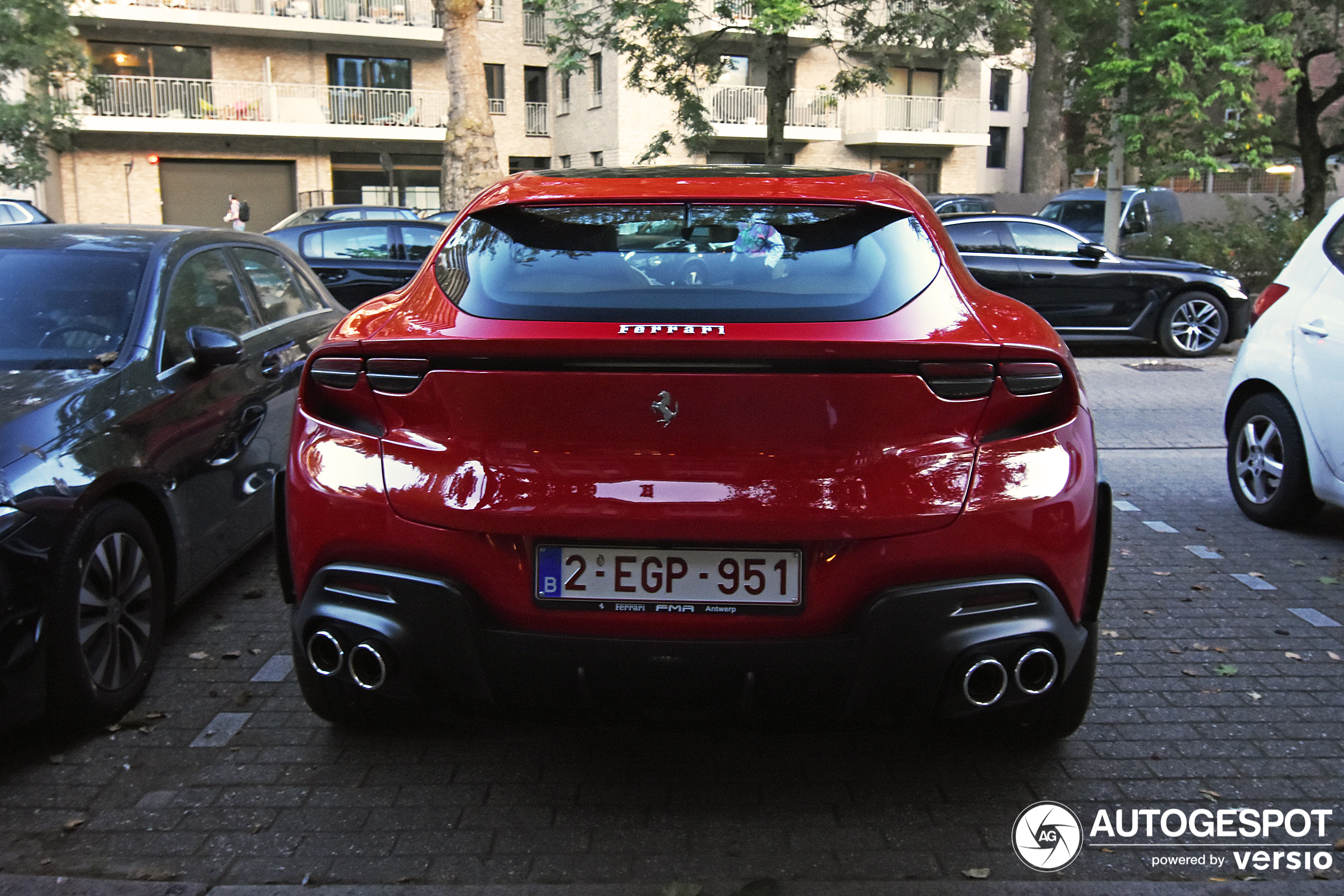 Eerste Ferrari Purosangue is in België aangekomen