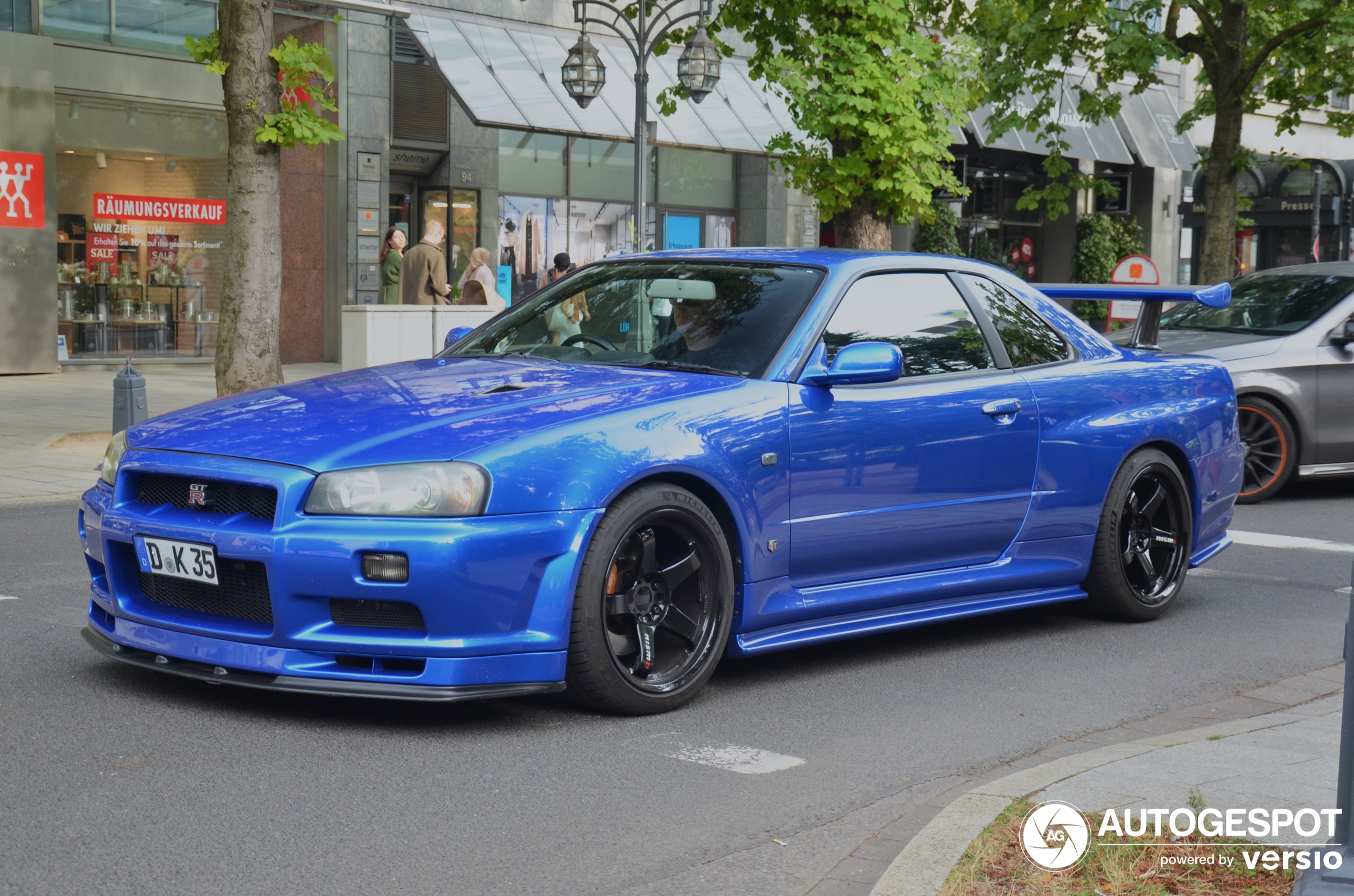 Nissan スカイライン R34 日産 スカイライン GT-R R34 Z-TUNE ミレニアムジェイド