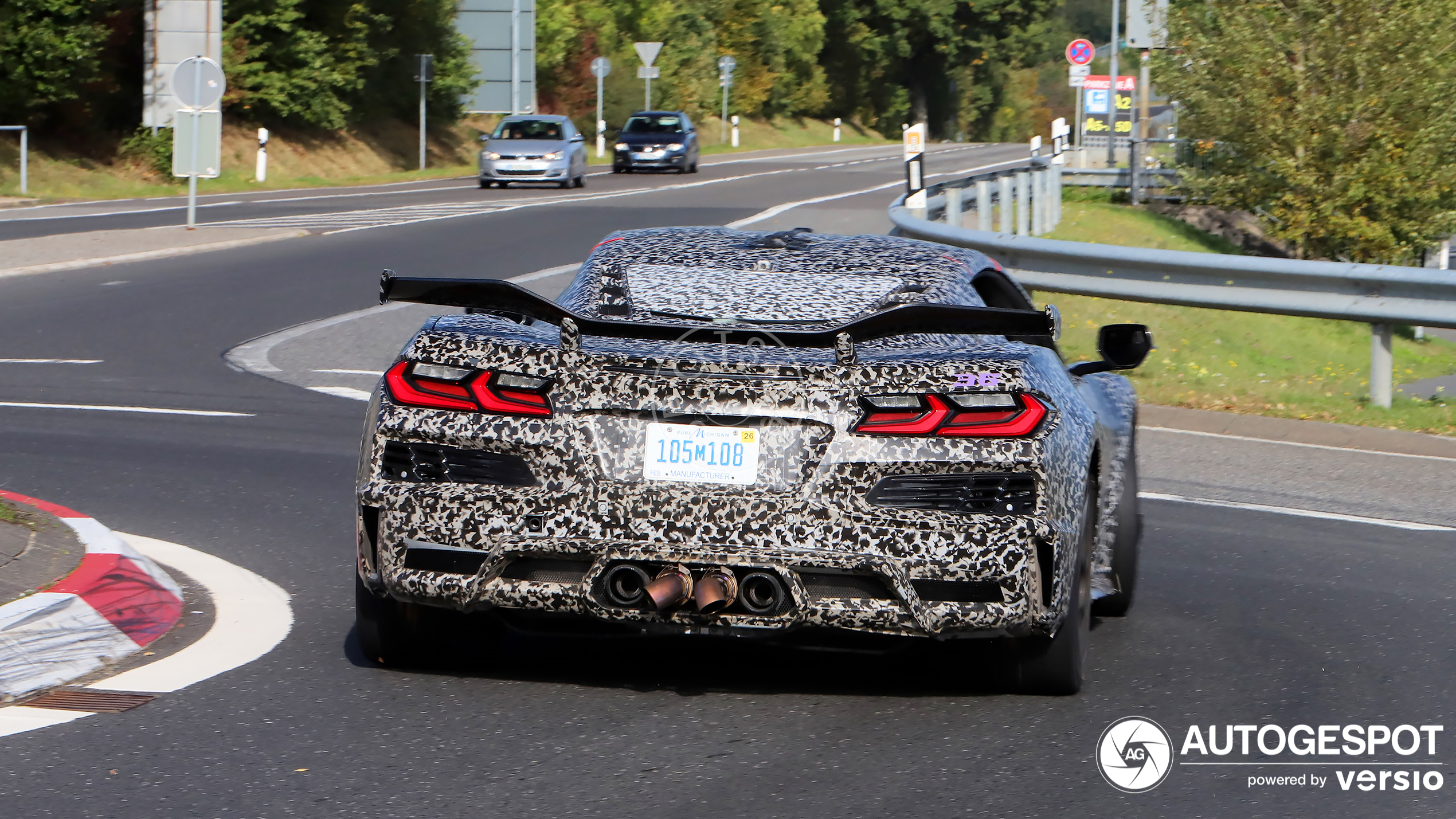 Chevrolet Corvette C8 ZR1 strekt de benen op de Nürburgring