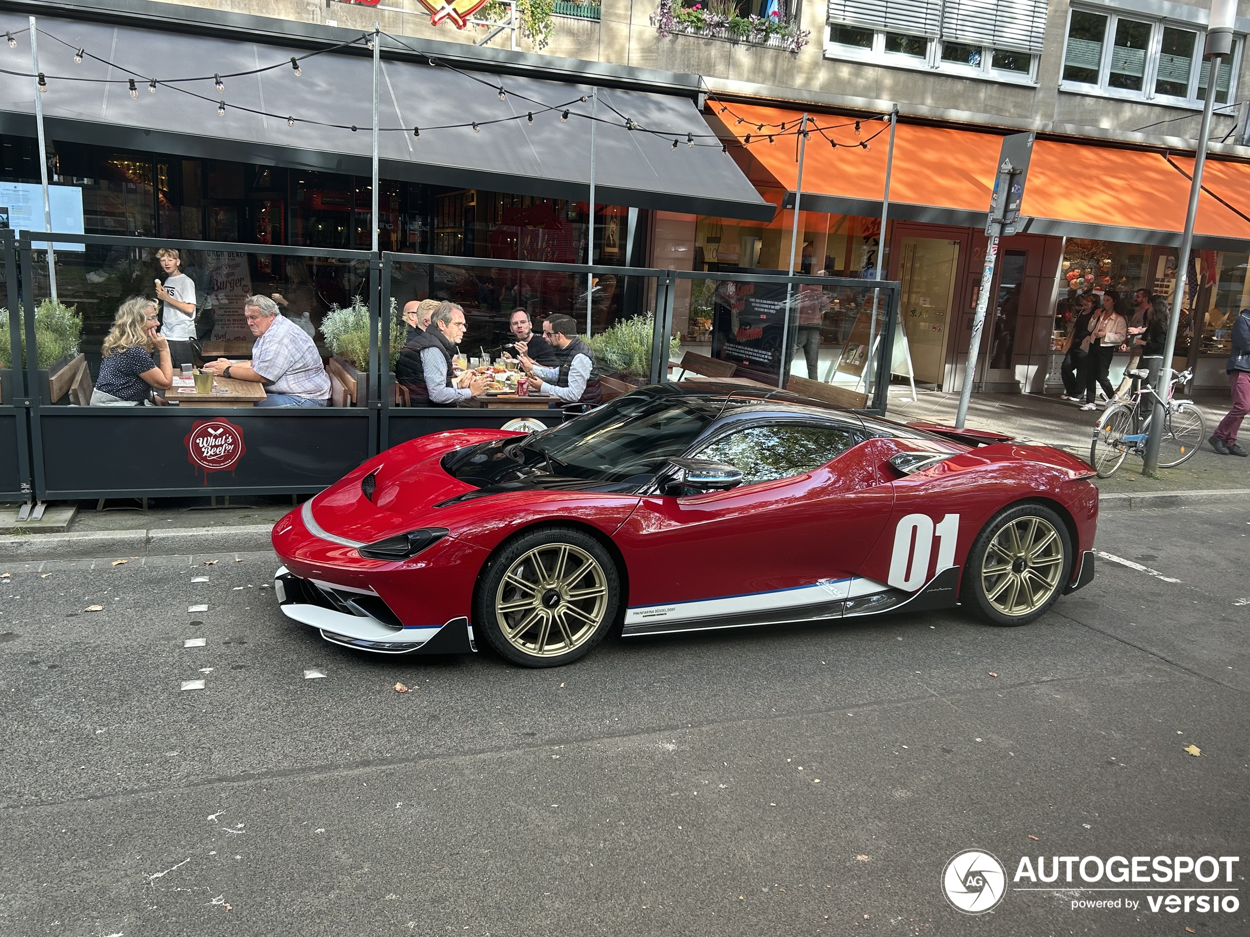 One of only five Pininfarina Battista Edizione Nino Farina makes its first-ever appearance.