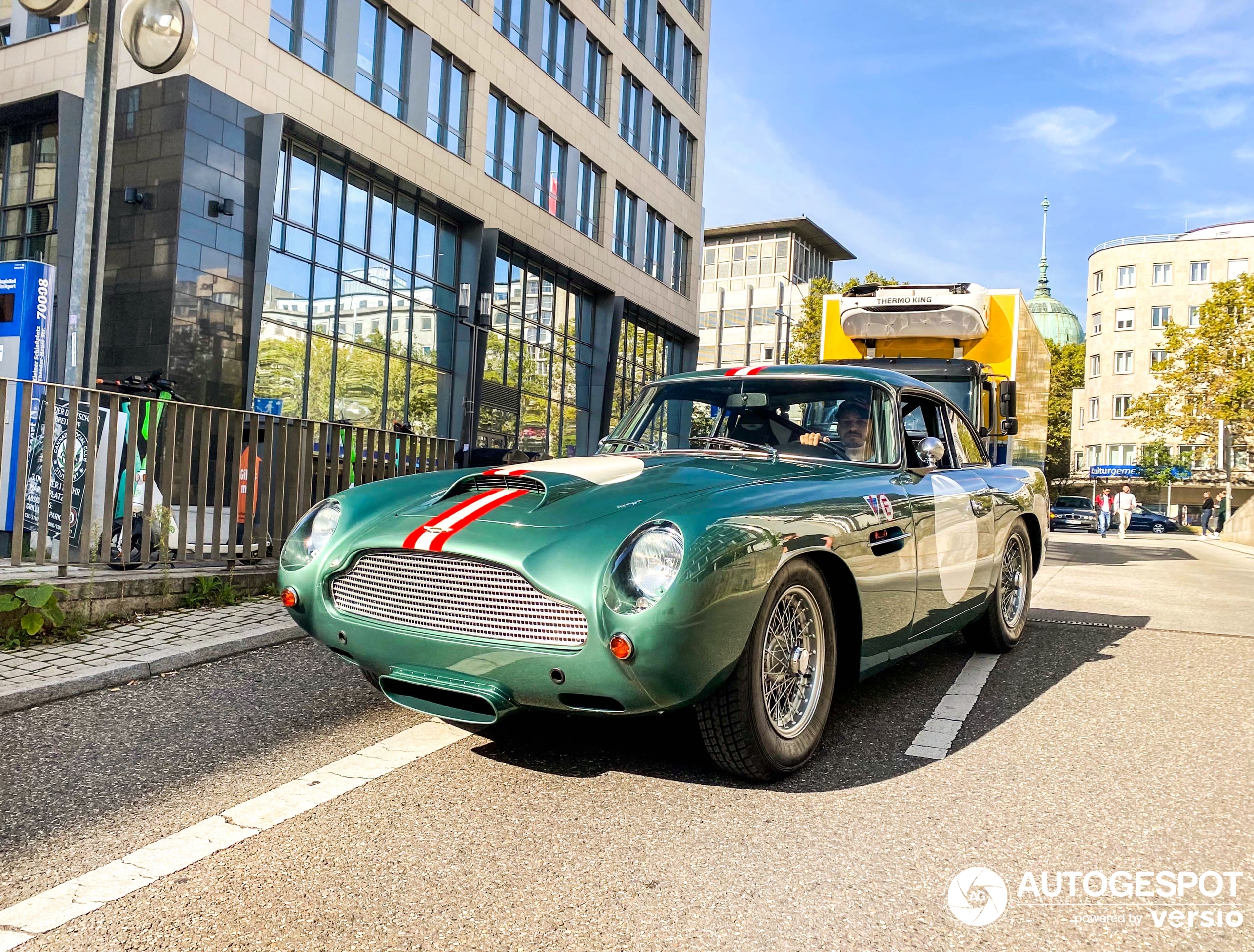 Very rare sighting: the Aston Martin DB4 GT Continuation