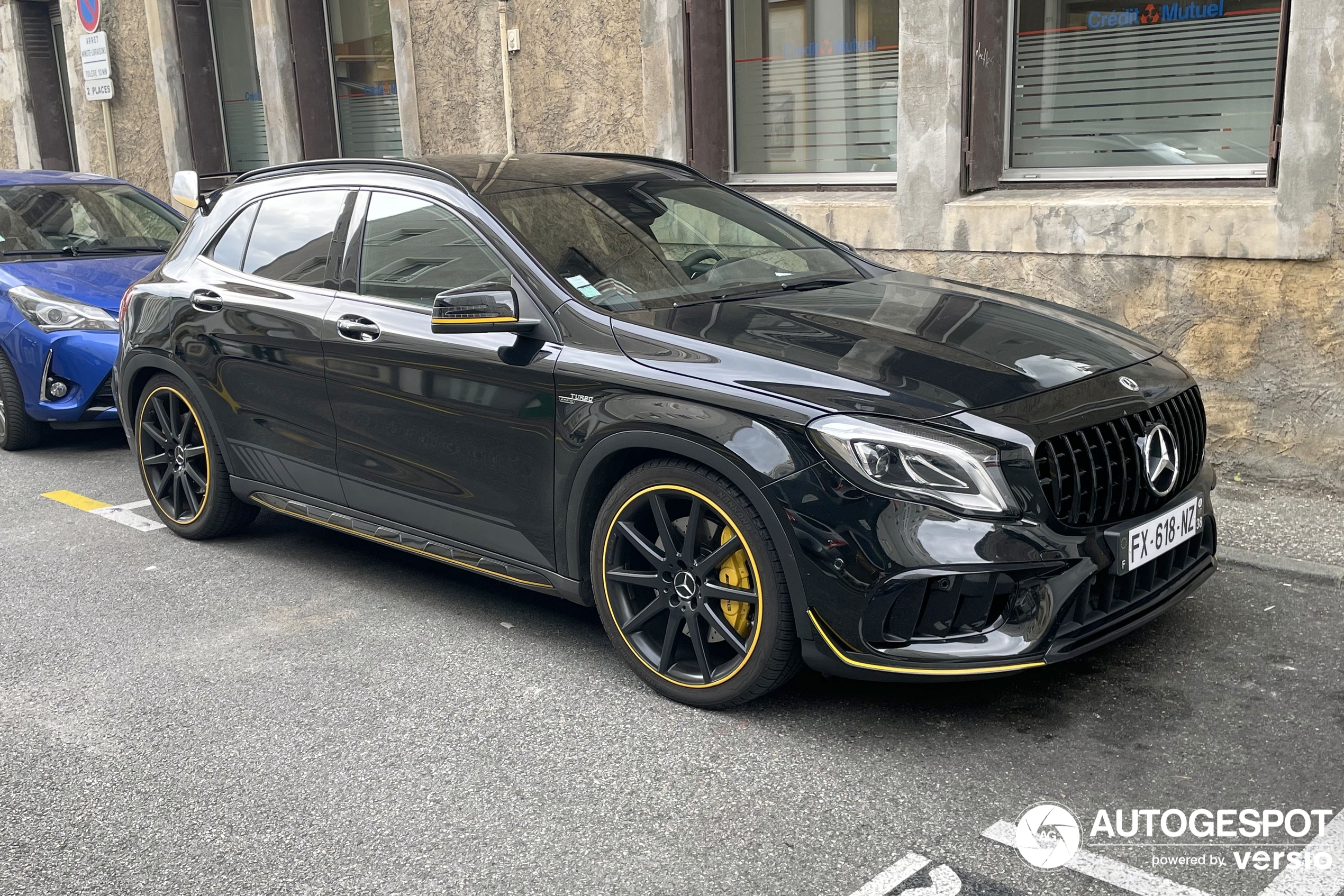 Mercedes-AMG GLA 45 X156 Yellow Night Edition