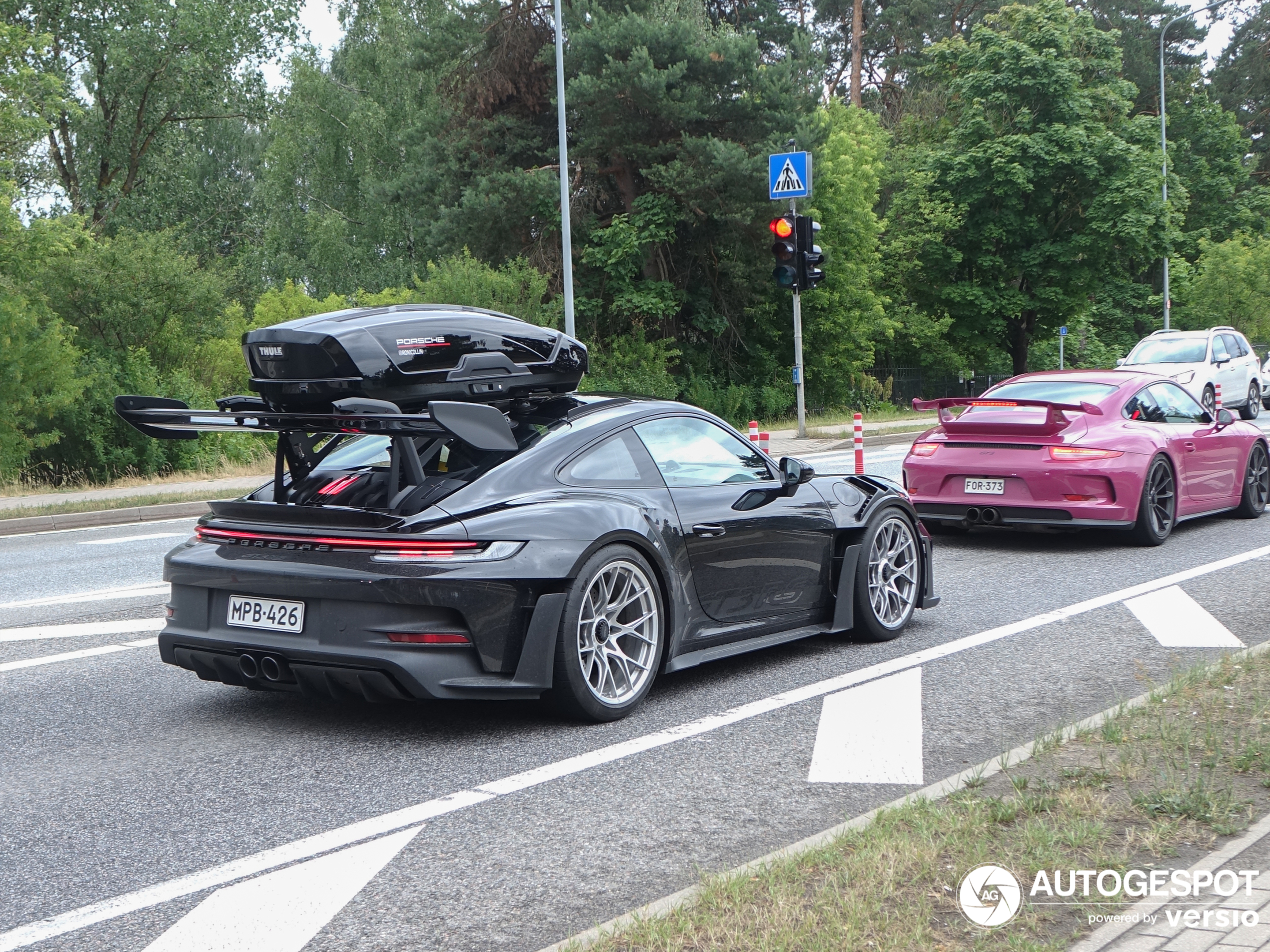 Ik ga op reis en neem mee... mijn Porsche 911 GT3RS