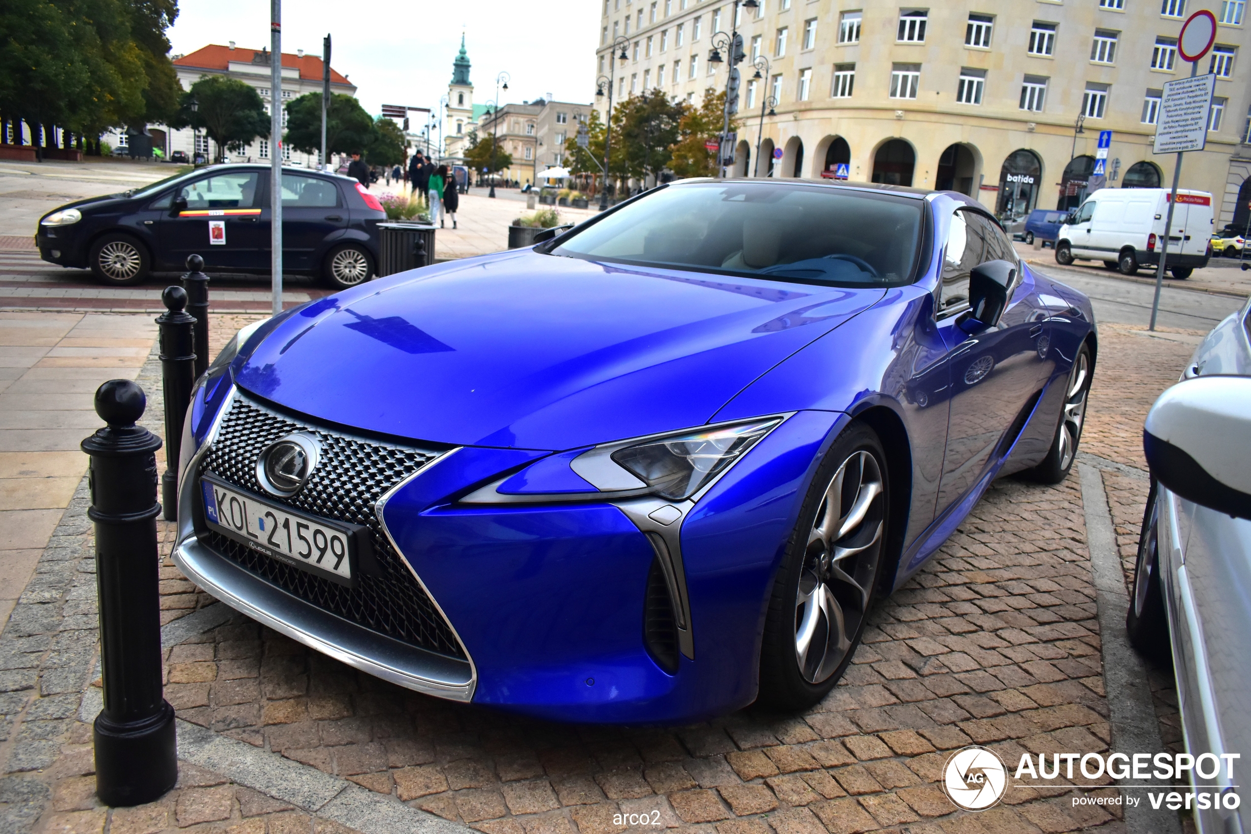 Lexus LC 500 Structural Blue Edition