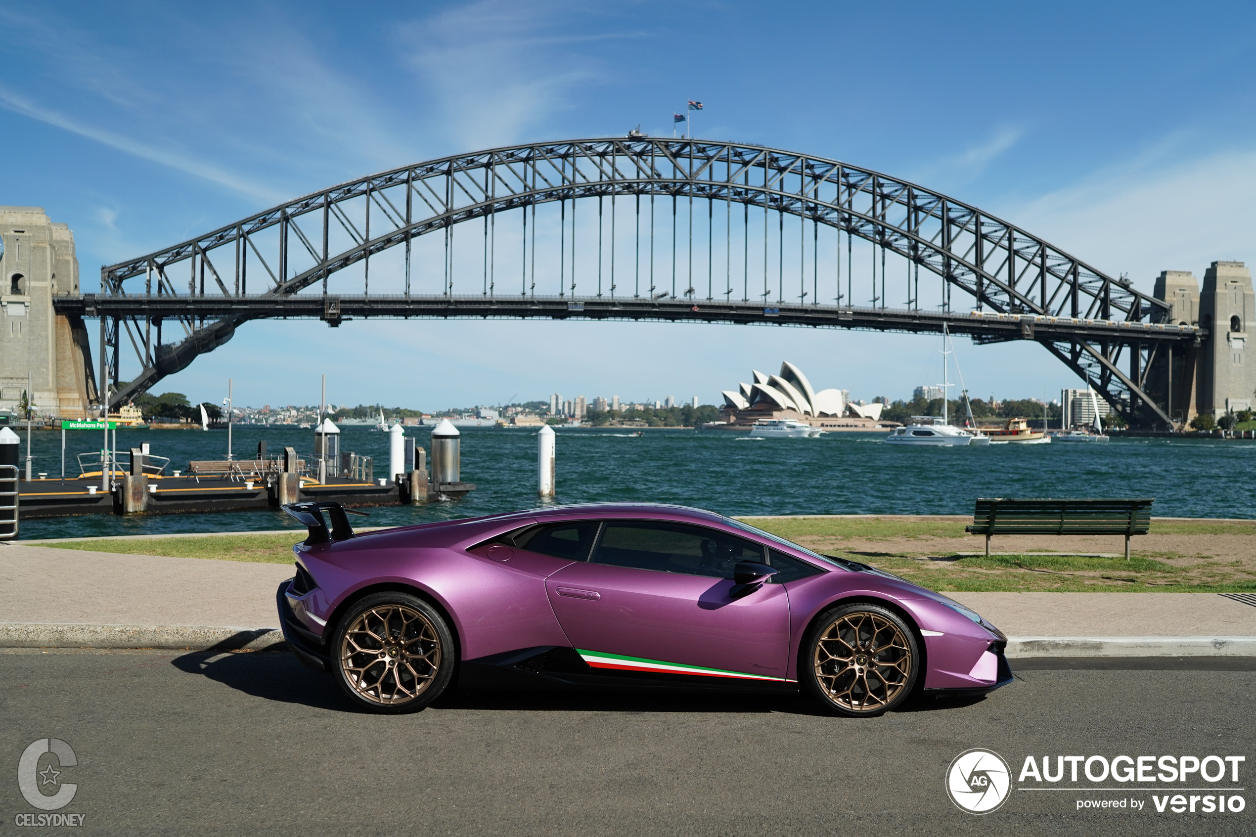 Prekrasne slike Huracan Performantea iz Australije