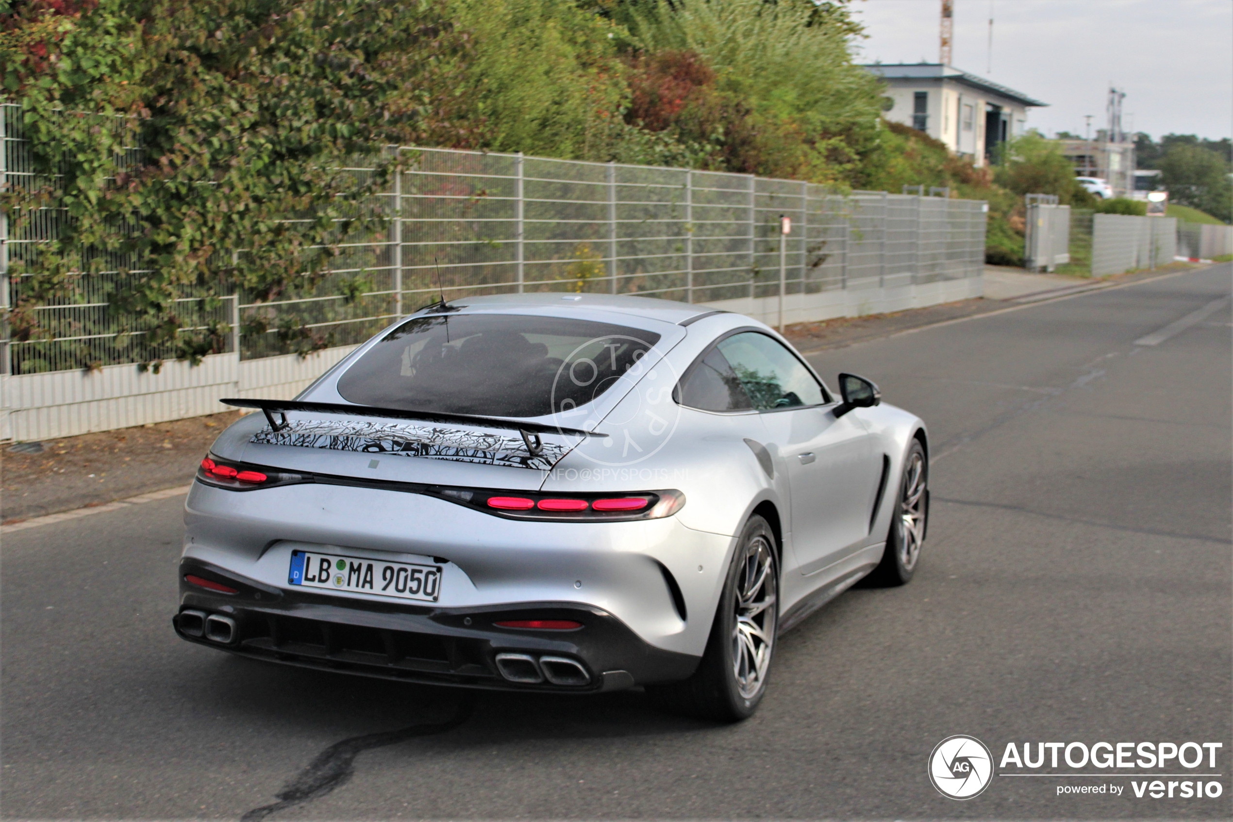 Here we see the very first undisguised Mercedes-AMG GT 63 C192.