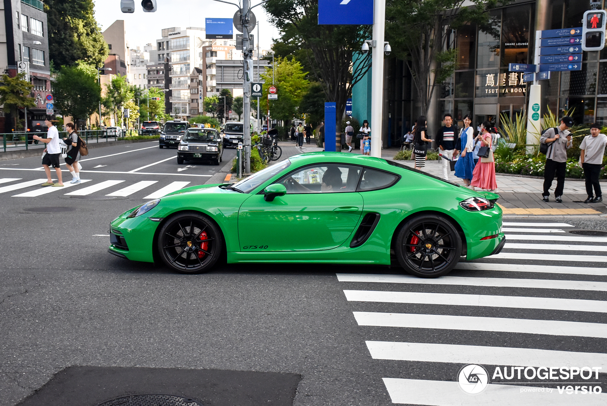 Groene Cayman is niet de meest praktische Porsche