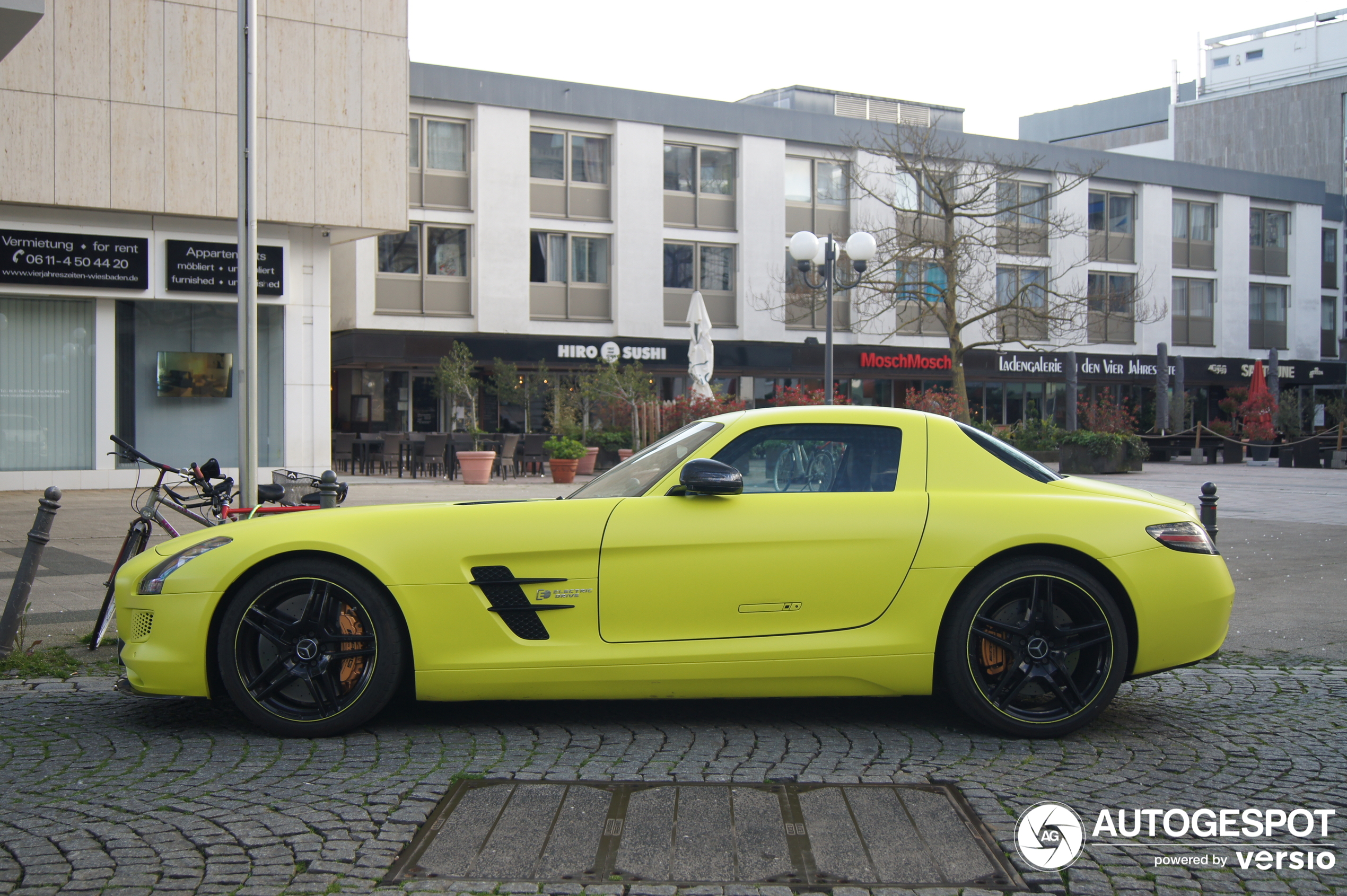 One of the Rarest Mercedes: The SLS AMG Electric Drive