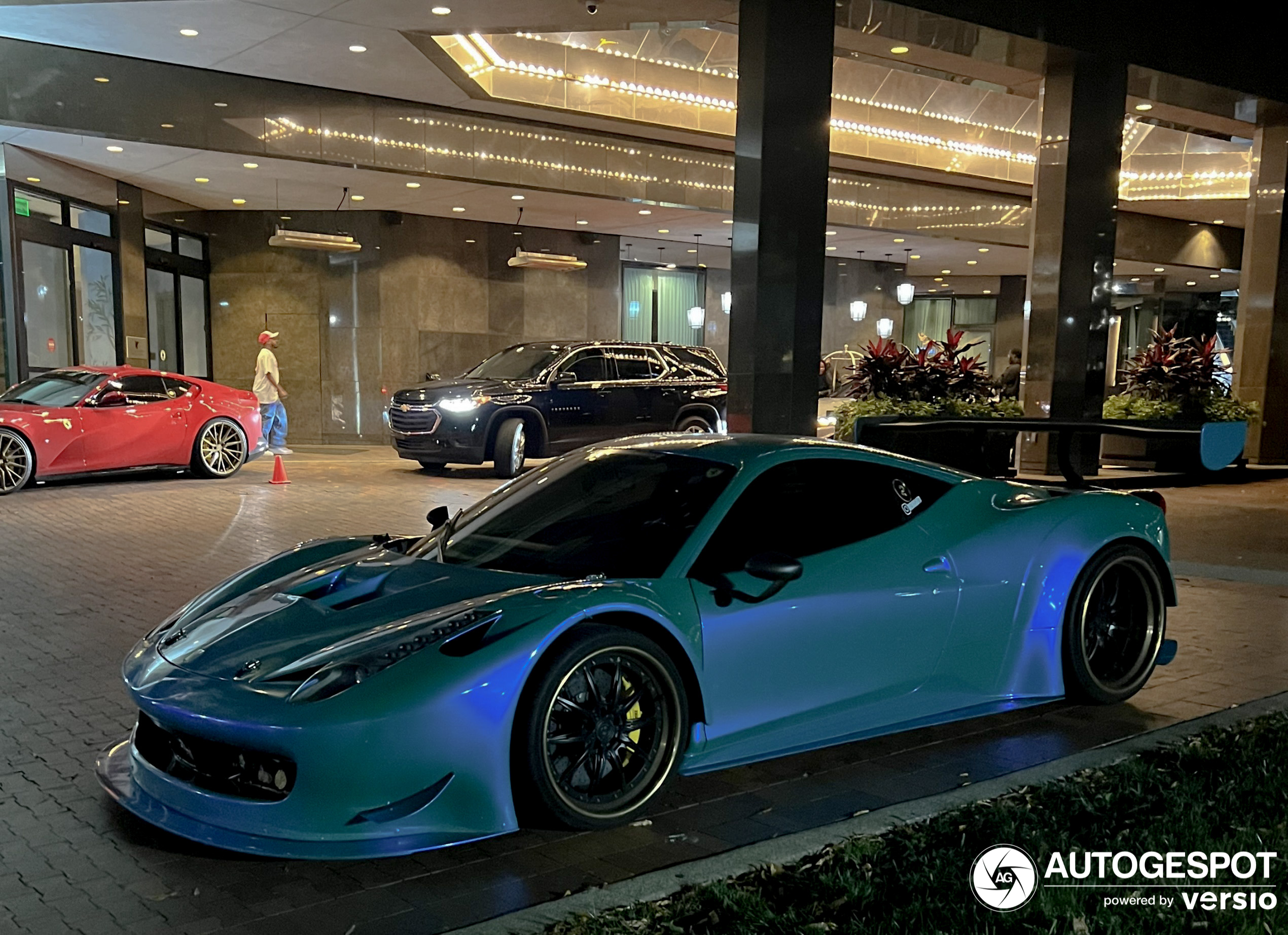 A Ferrari 458 Italia Liberty Walk shows up in Atlanta