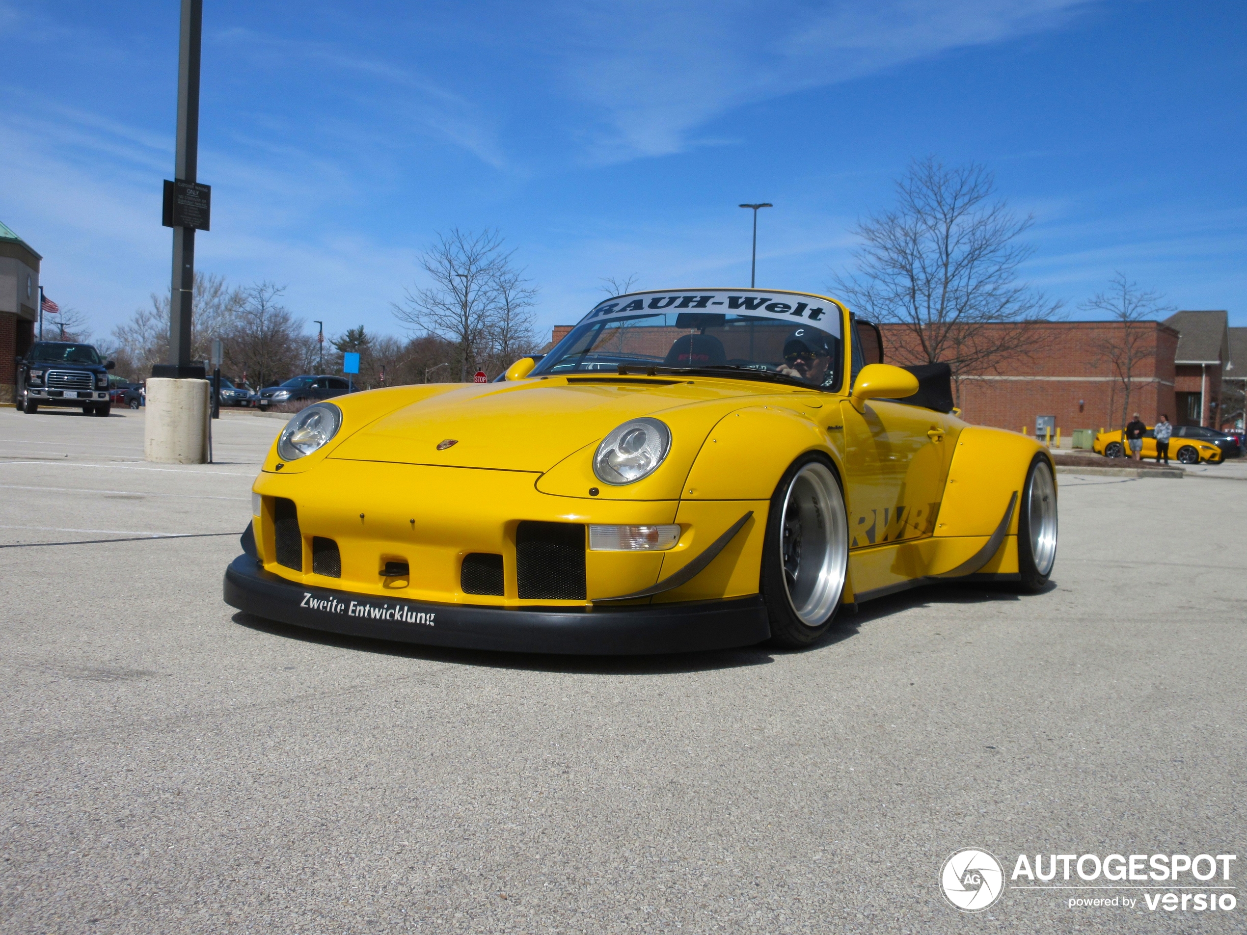 Porsche Rauh-Welt Begriff 993 Cabriolet