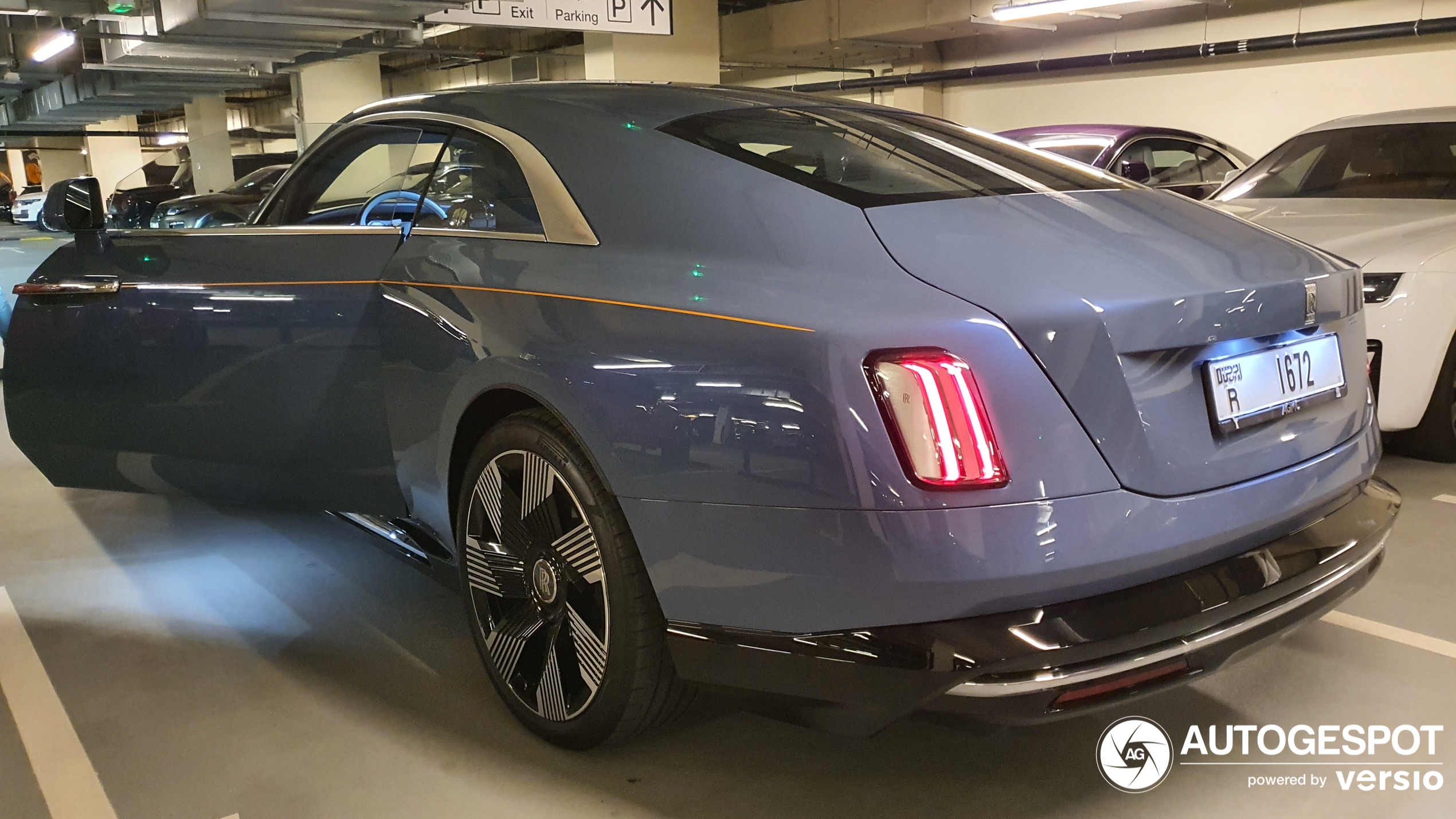 Wordt de Rolls-Royce Spectre populair in Dubai?