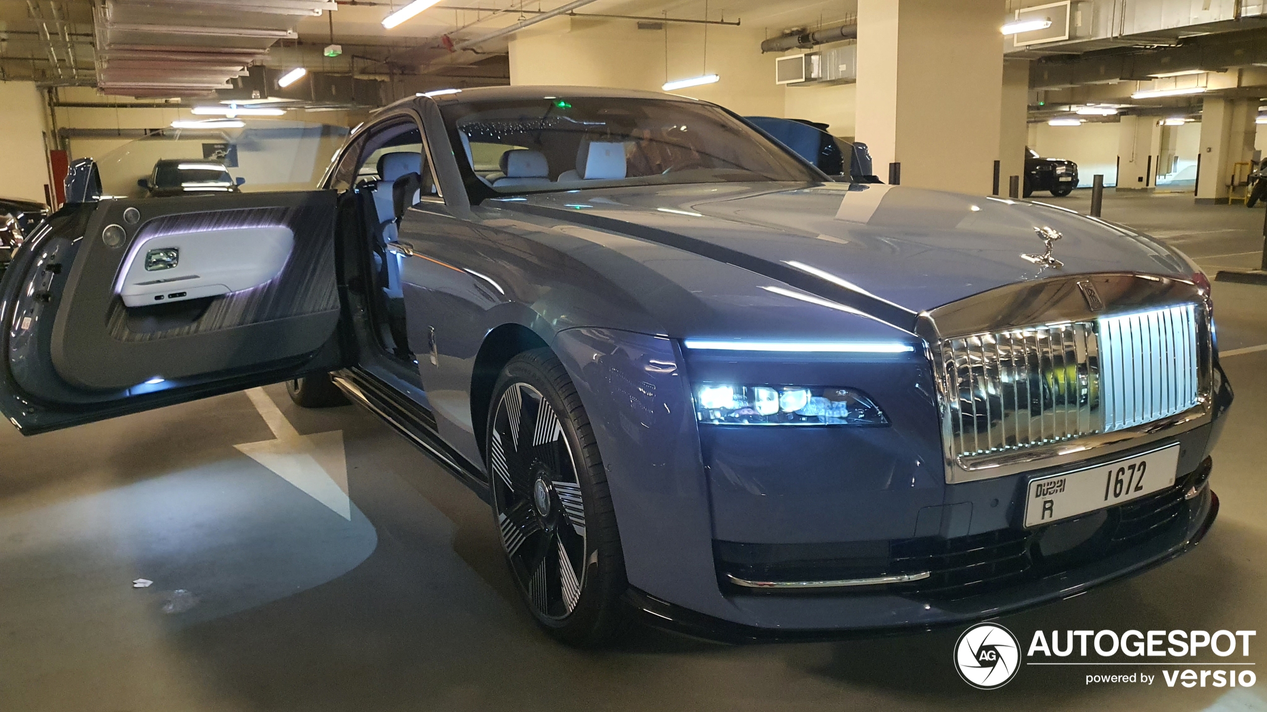Wordt de Rolls-Royce Spectre populair in Dubai?