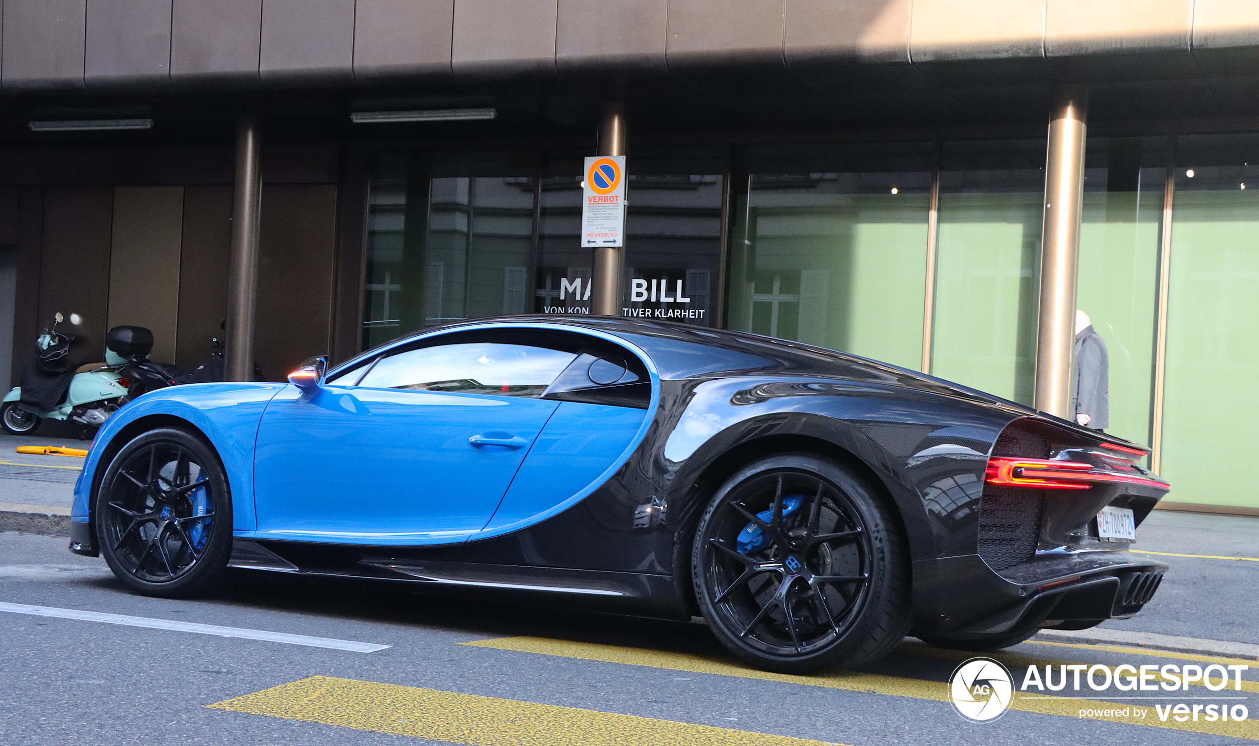 A new Bugatti surfaces in Zurich once again.