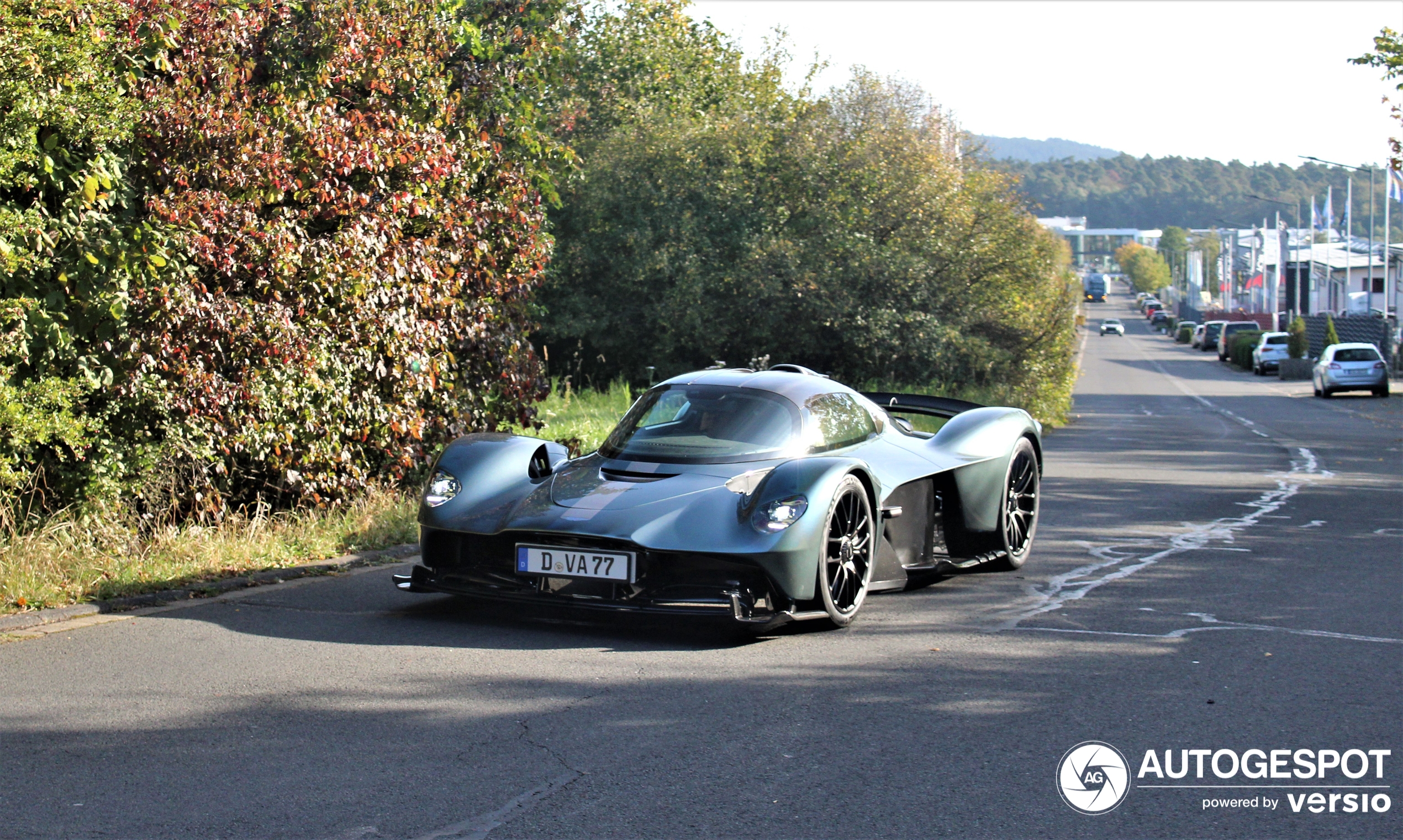 Another Aston Martin Valkyrie surfaces at the Nürburgring