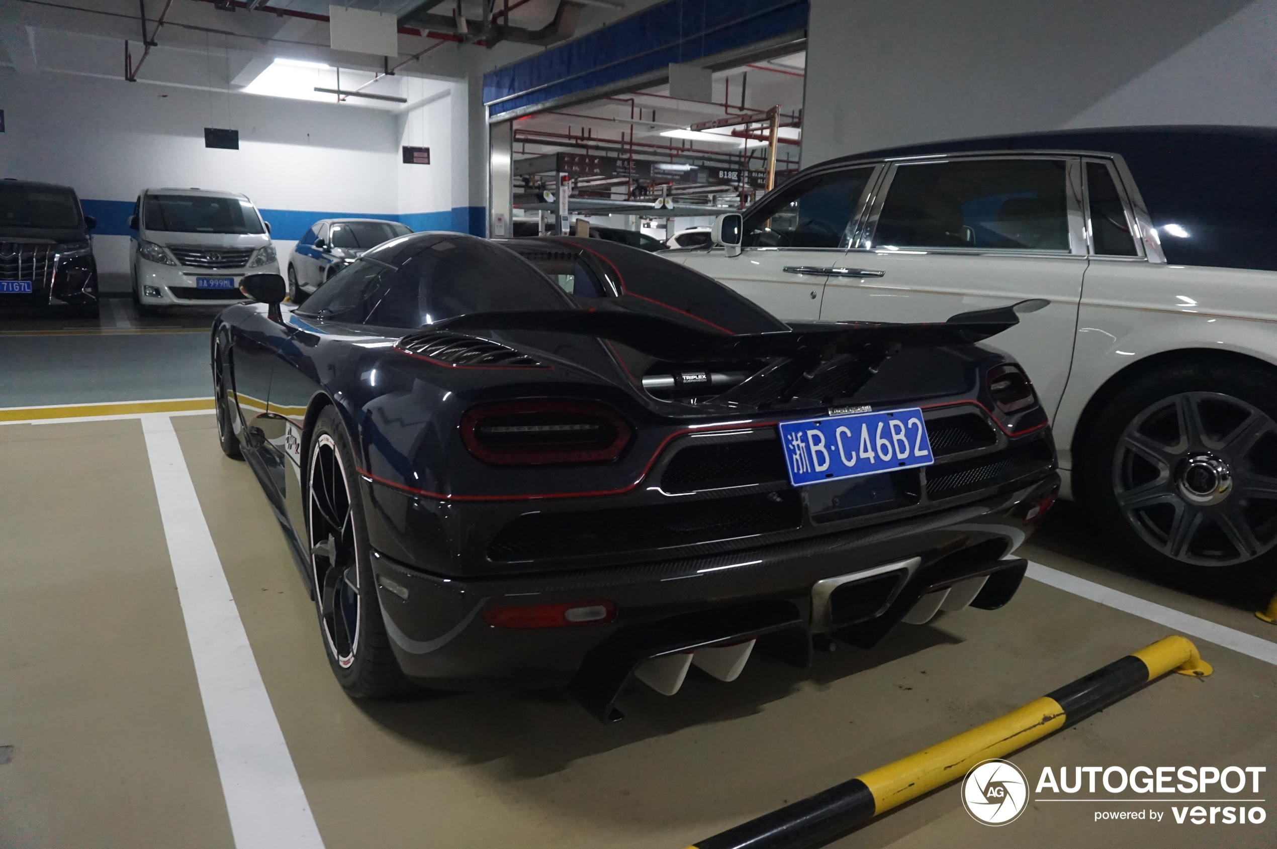 For the first time ever, we lay eyes on the Koenigsegg Agera R BLT.