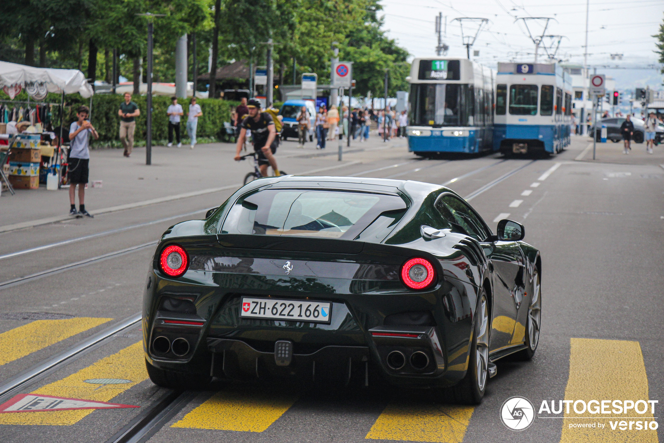 One of the most beautiful F12 TDFs shows up in Zurich