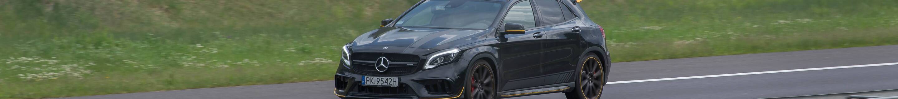 Mercedes-AMG GLA 45 X156 Yellow Night Edition