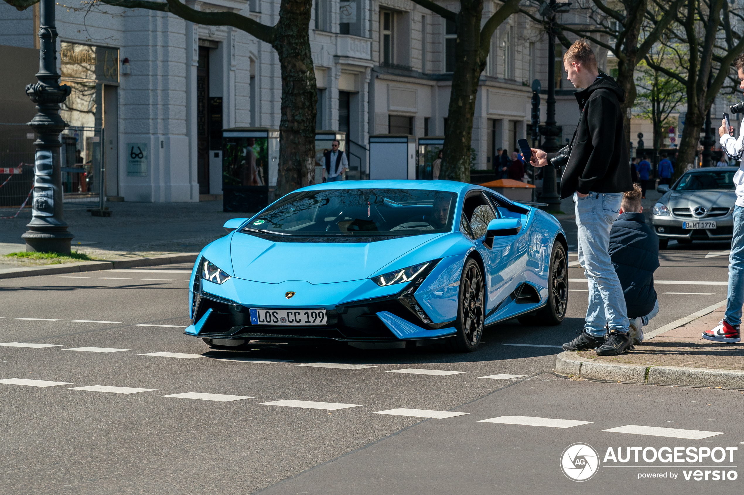 LB★WORKS Lamborghini Huracan Light Blue 1/18 AUTOart LIBERTY WALK LB-WORKS LAMBORGHINI HURACAN