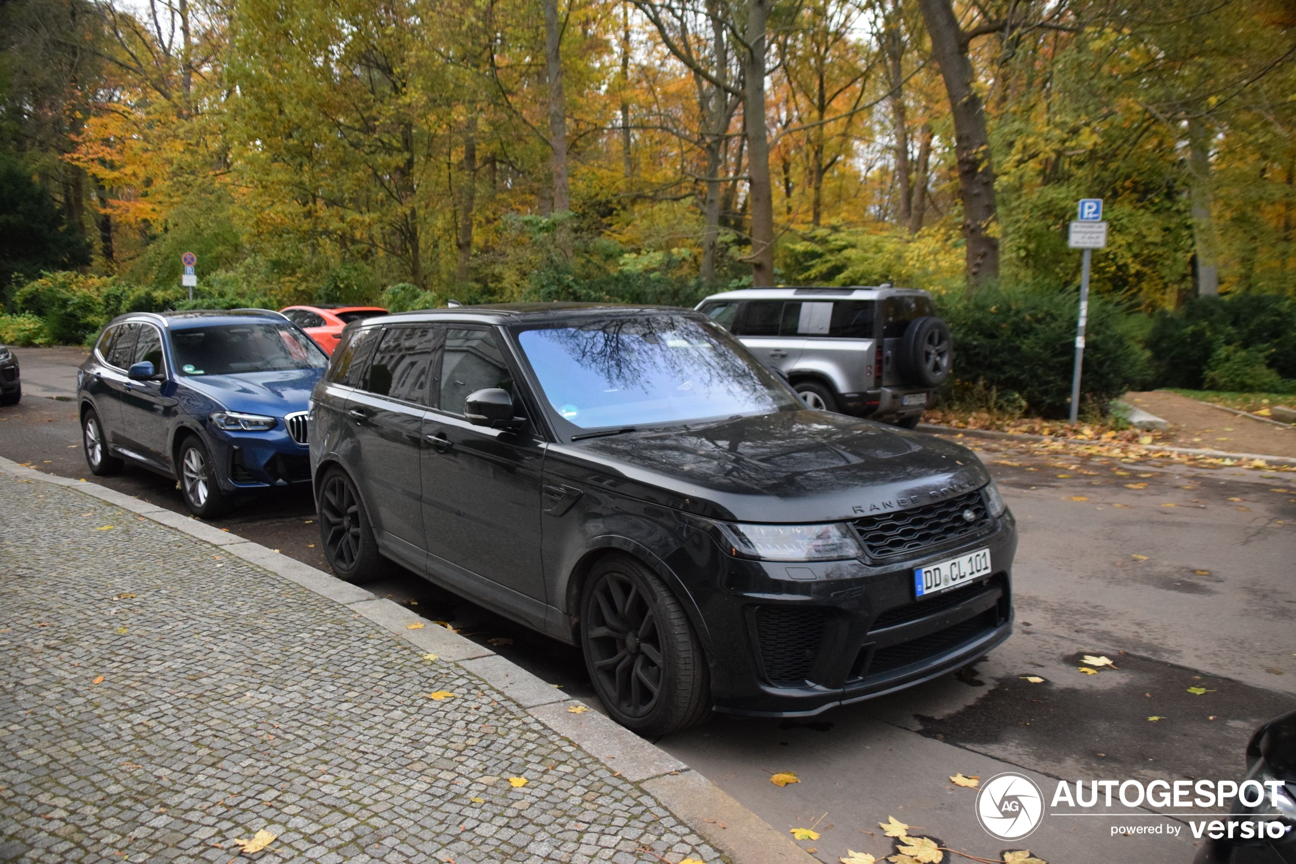 Land Rover Range Rover Sport SVR 2018