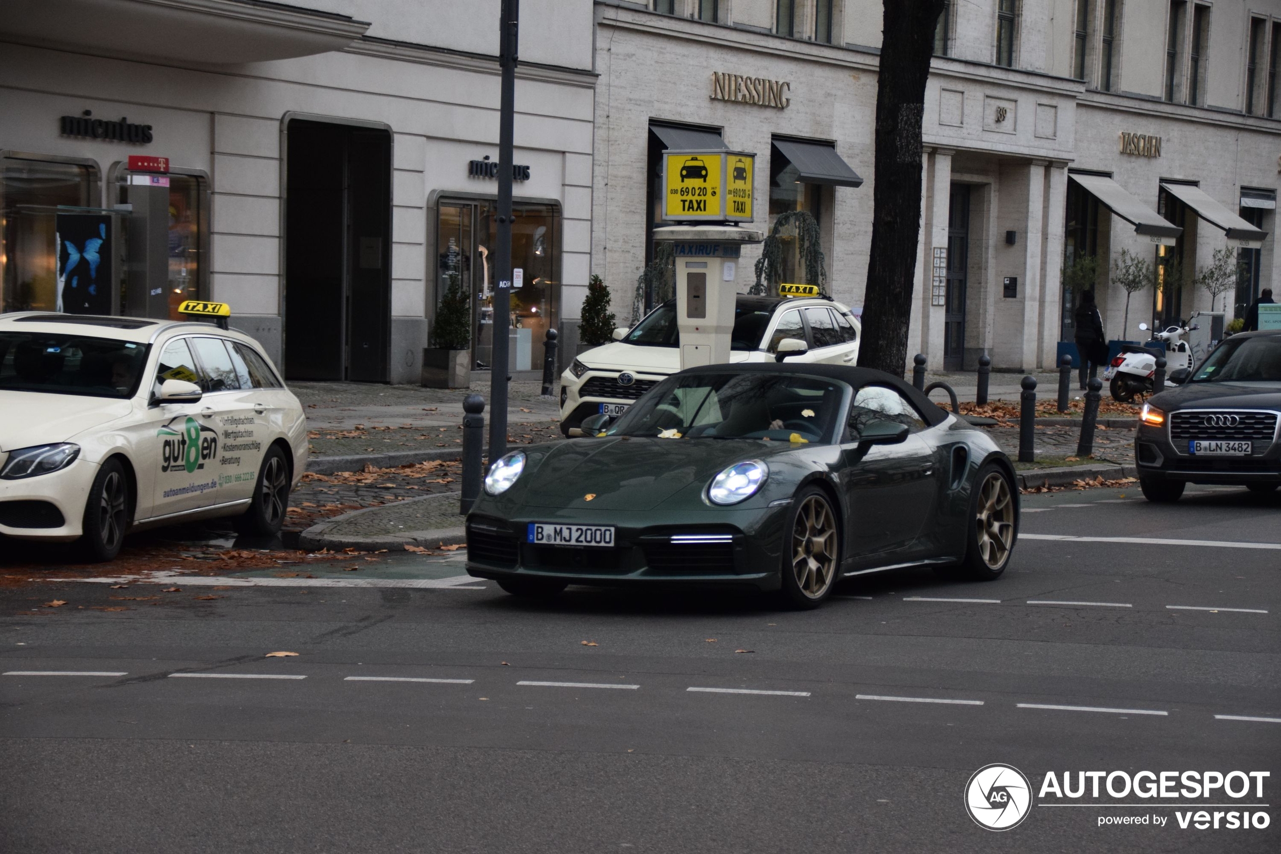 Porsche 992 Turbo S Cabriolet