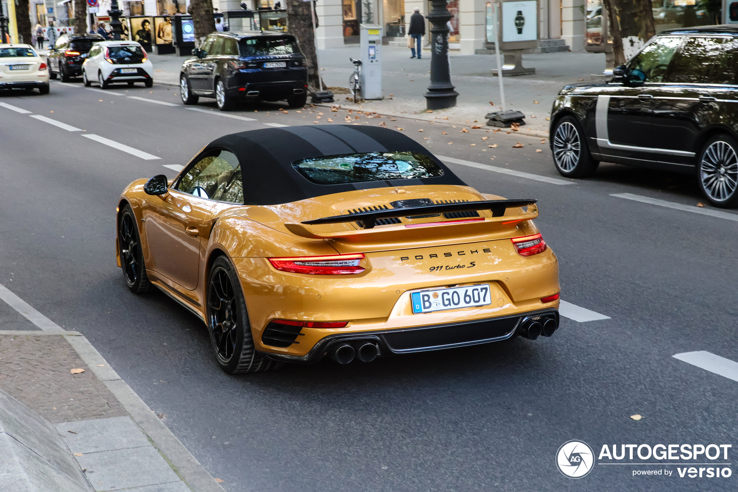 Porsche 991 Turbo S Cabriolet MkII Exclusive Series