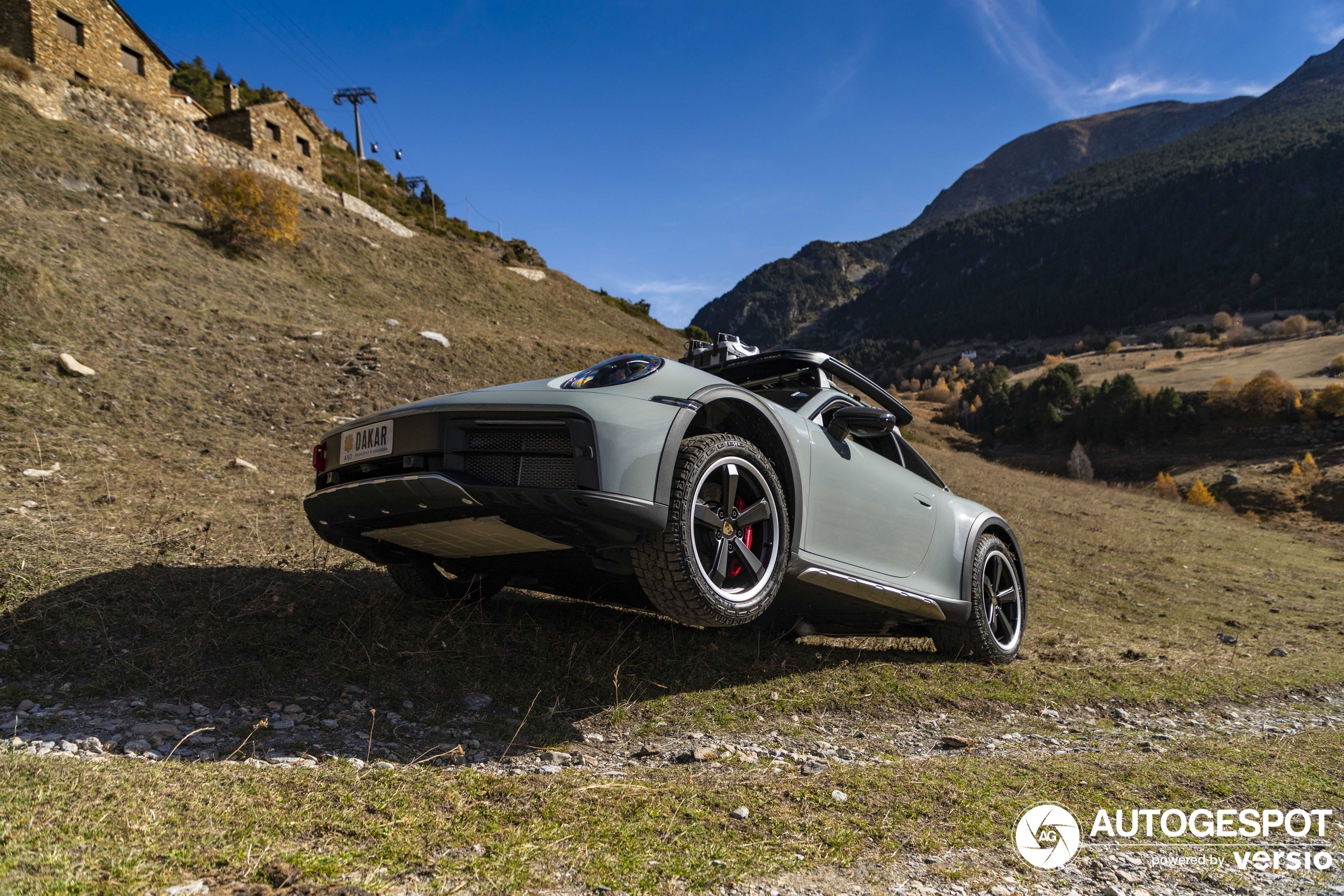 The ultimate fun machine: the 992 Dakar