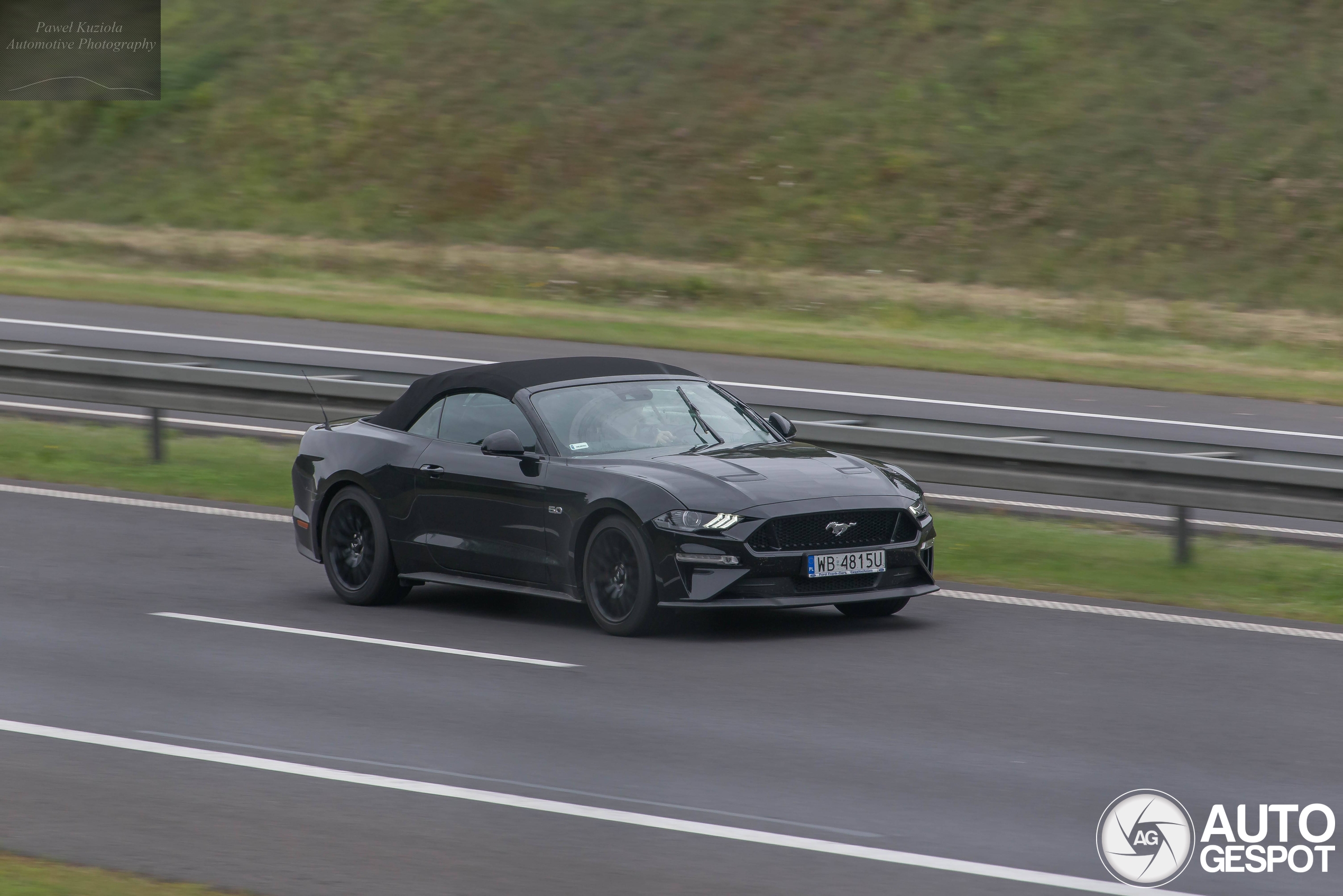 Ford Mustang GT Convertible 2018