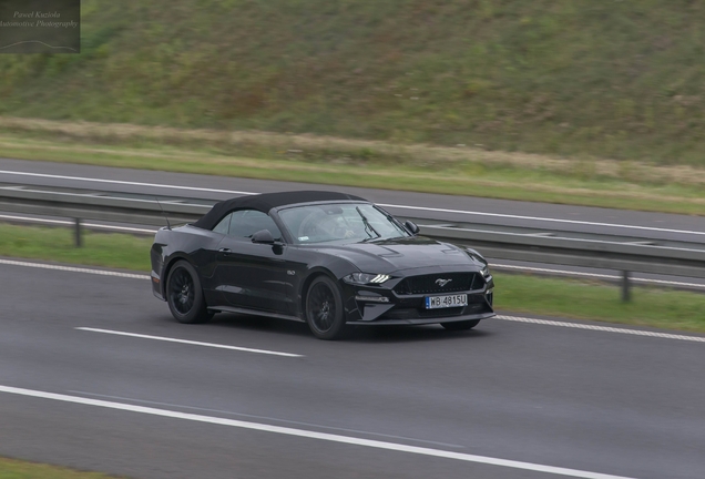 Ford Mustang GT Convertible 2018