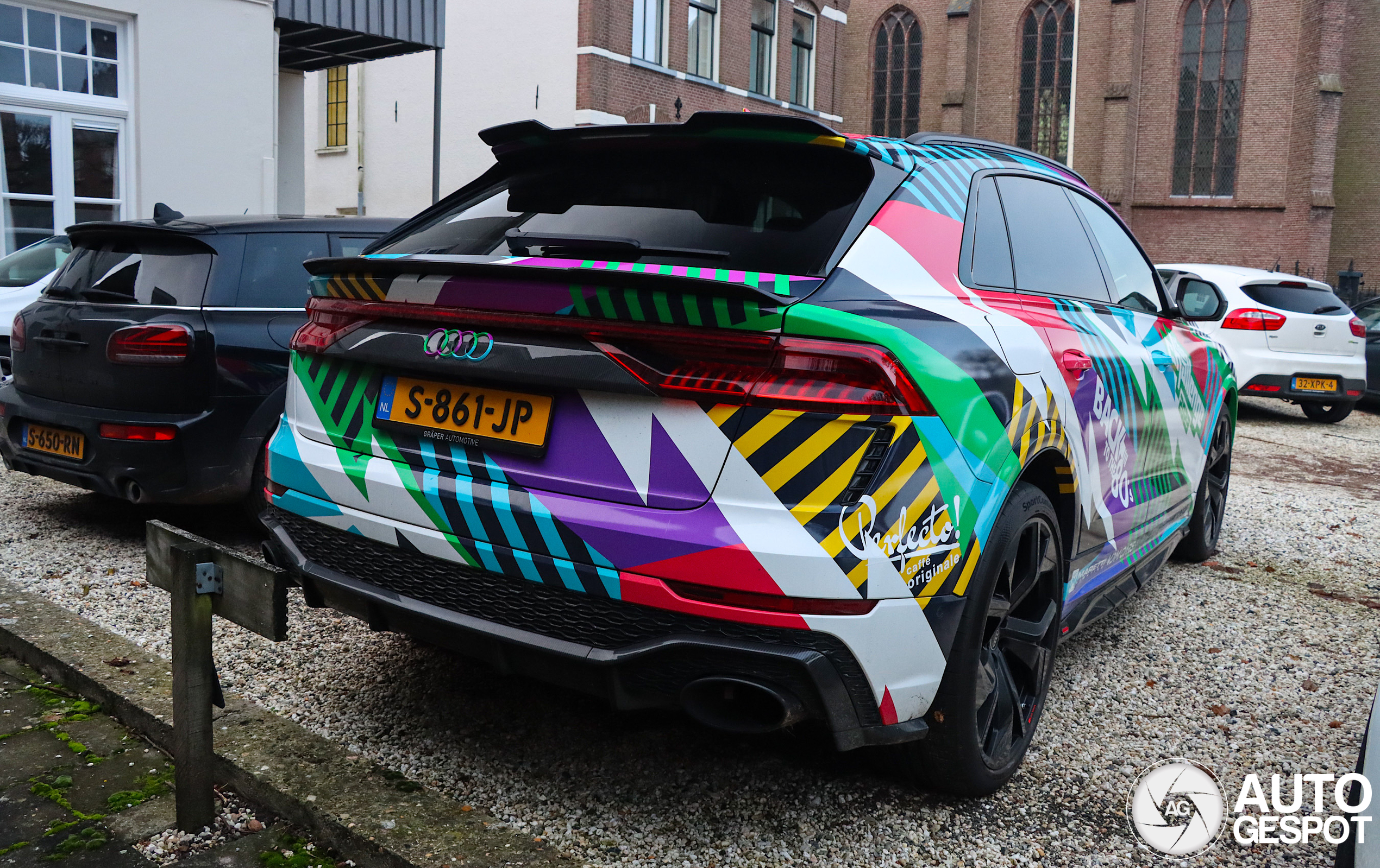 A Colorful Audi RS Q8