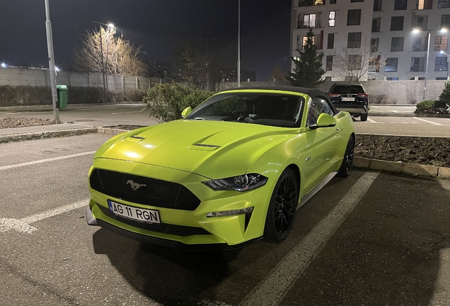 Ford Mustang GT Convertible 2018