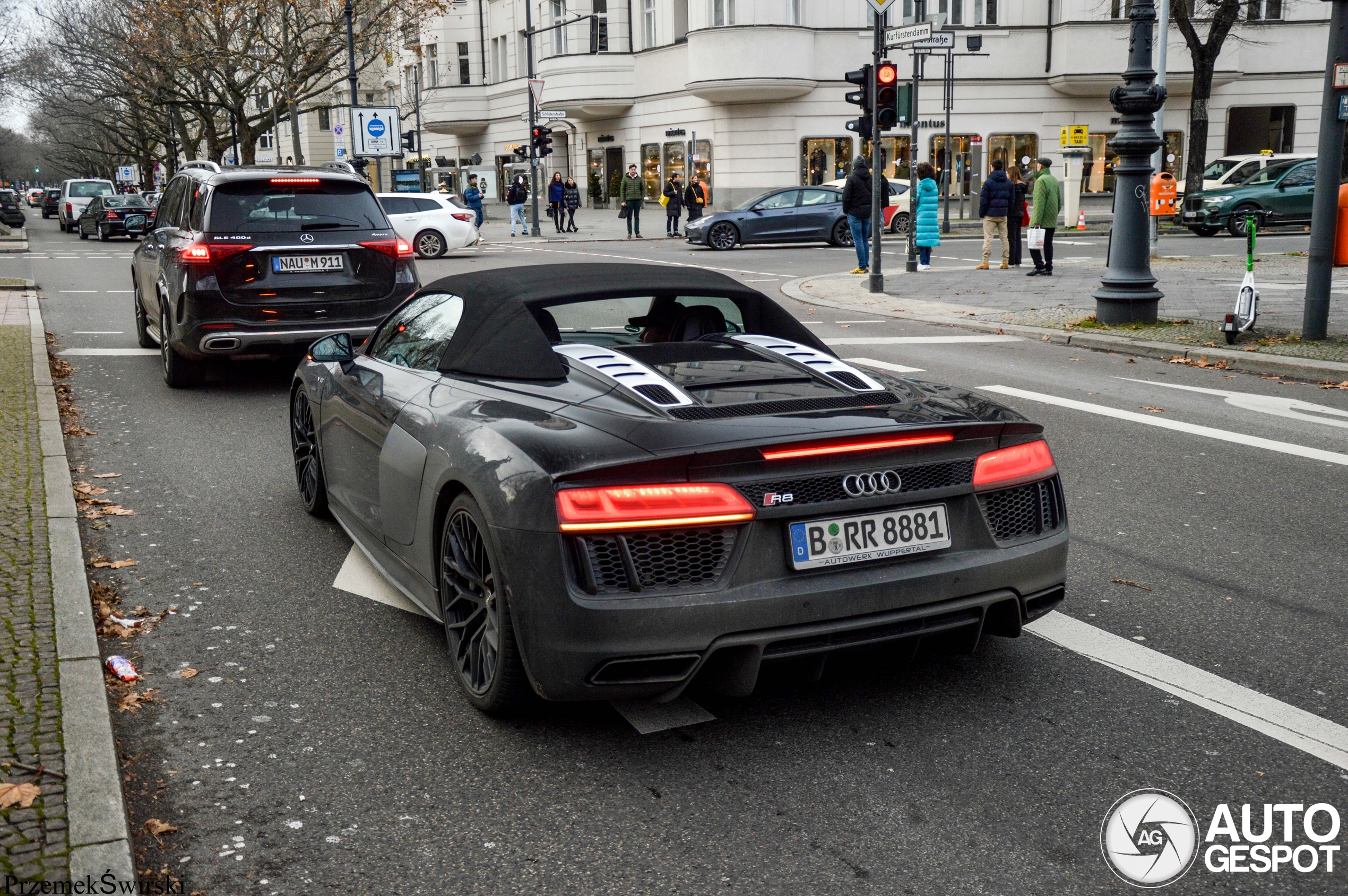 Audi R8 V10 Plus Spyder 2017