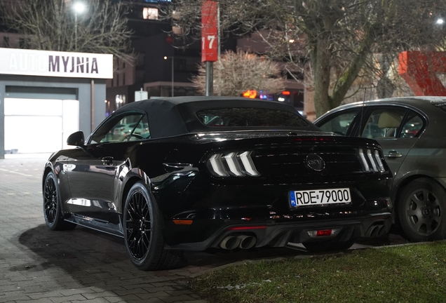 Ford Mustang GT Convertible 2018