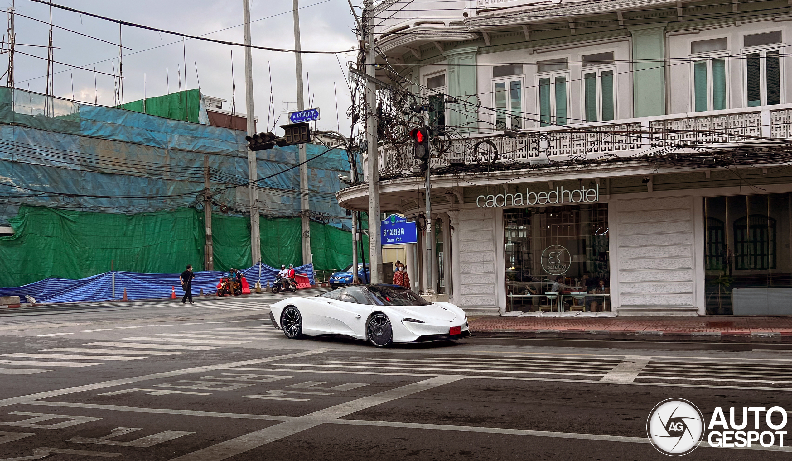 The first Speedtail from Thailand