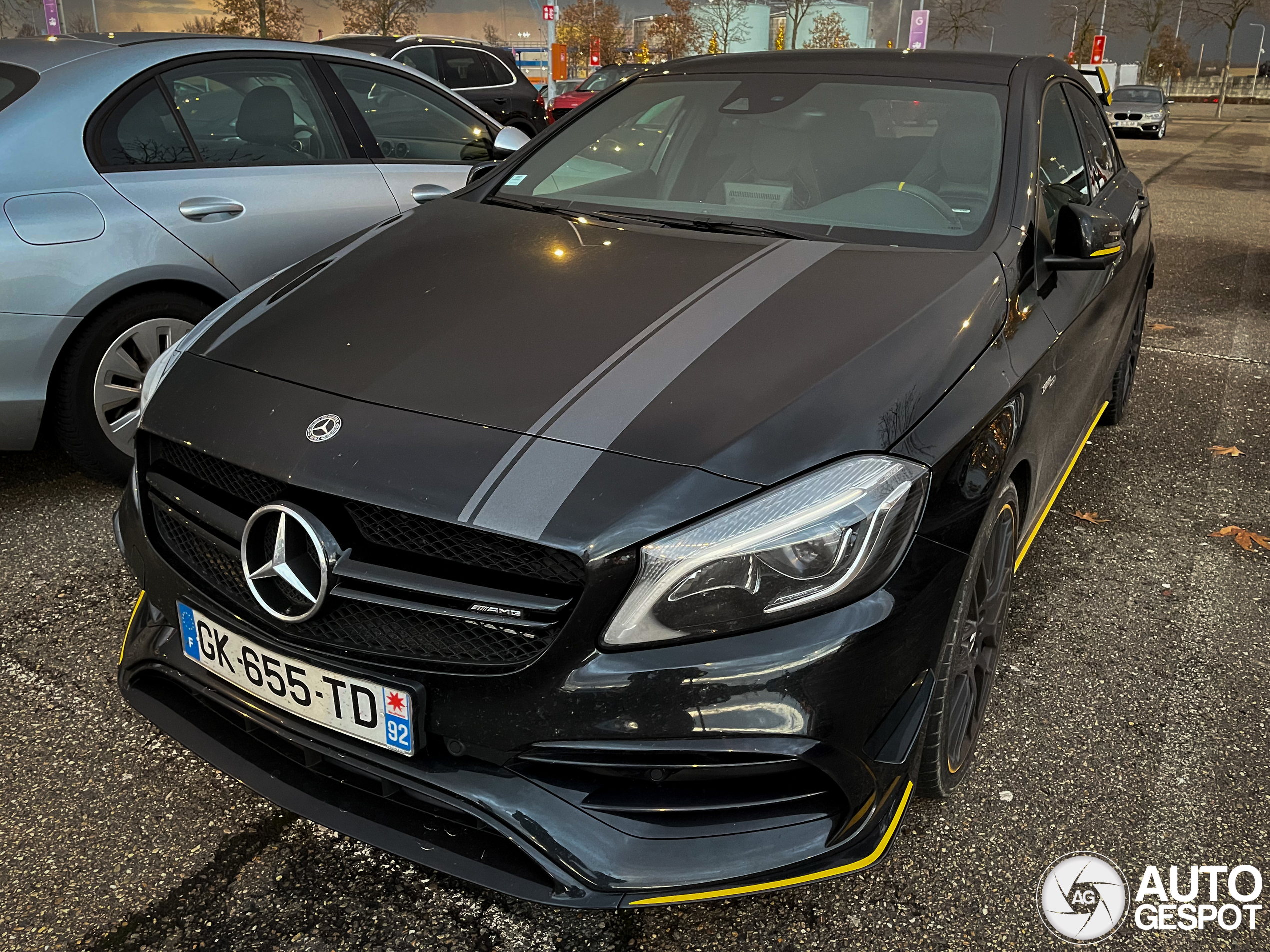 Mercedes-AMG A 45 W176 Yellow Night Edition