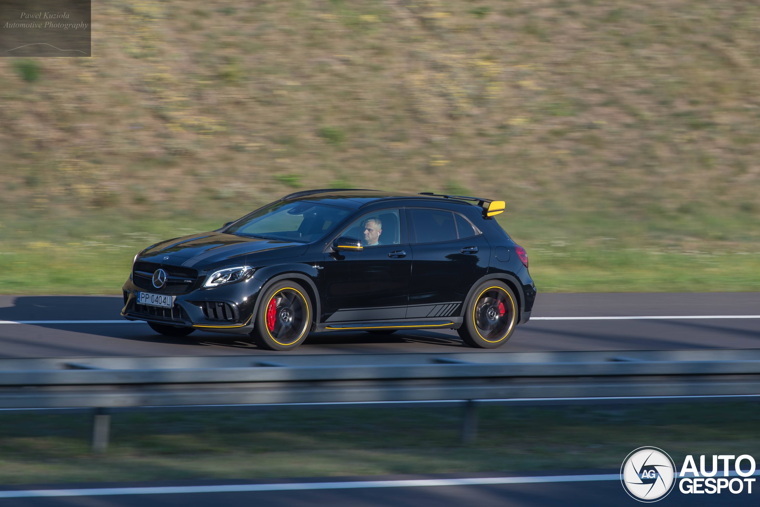 Mercedes-AMG GLA 45 X156 Yellow Night Edition